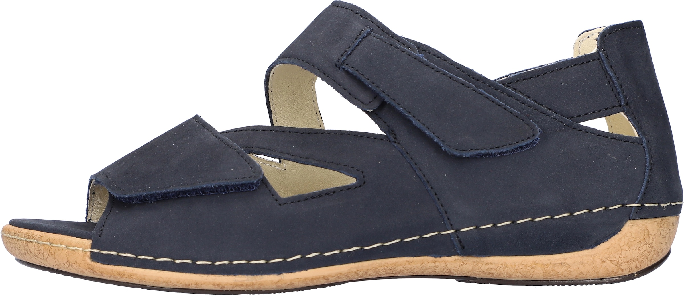 Waldläufer Sandale »HELIETT«, Keilsandalette, Sommerschuh, Komfortschuh, Klettverschlüsse, H-Weite