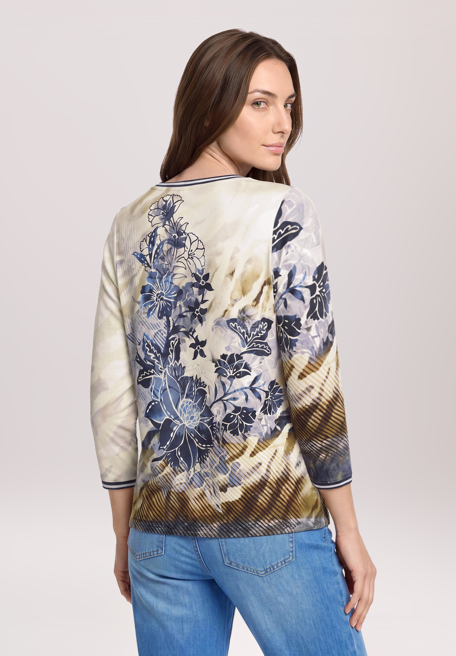 Betty Barclay 3/4-Arm-Shirt »Damen mit Tunnelzug« 1