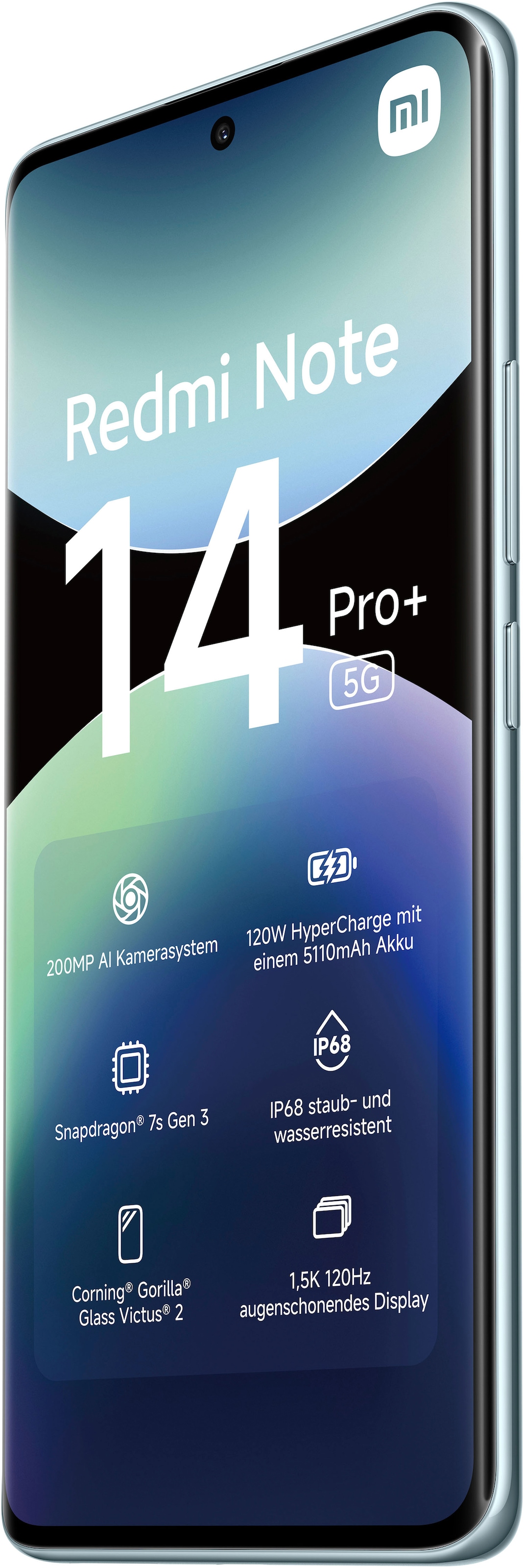 Xiaomi Smartphone »Redmi Note 14 Pro+ 5G«, blau