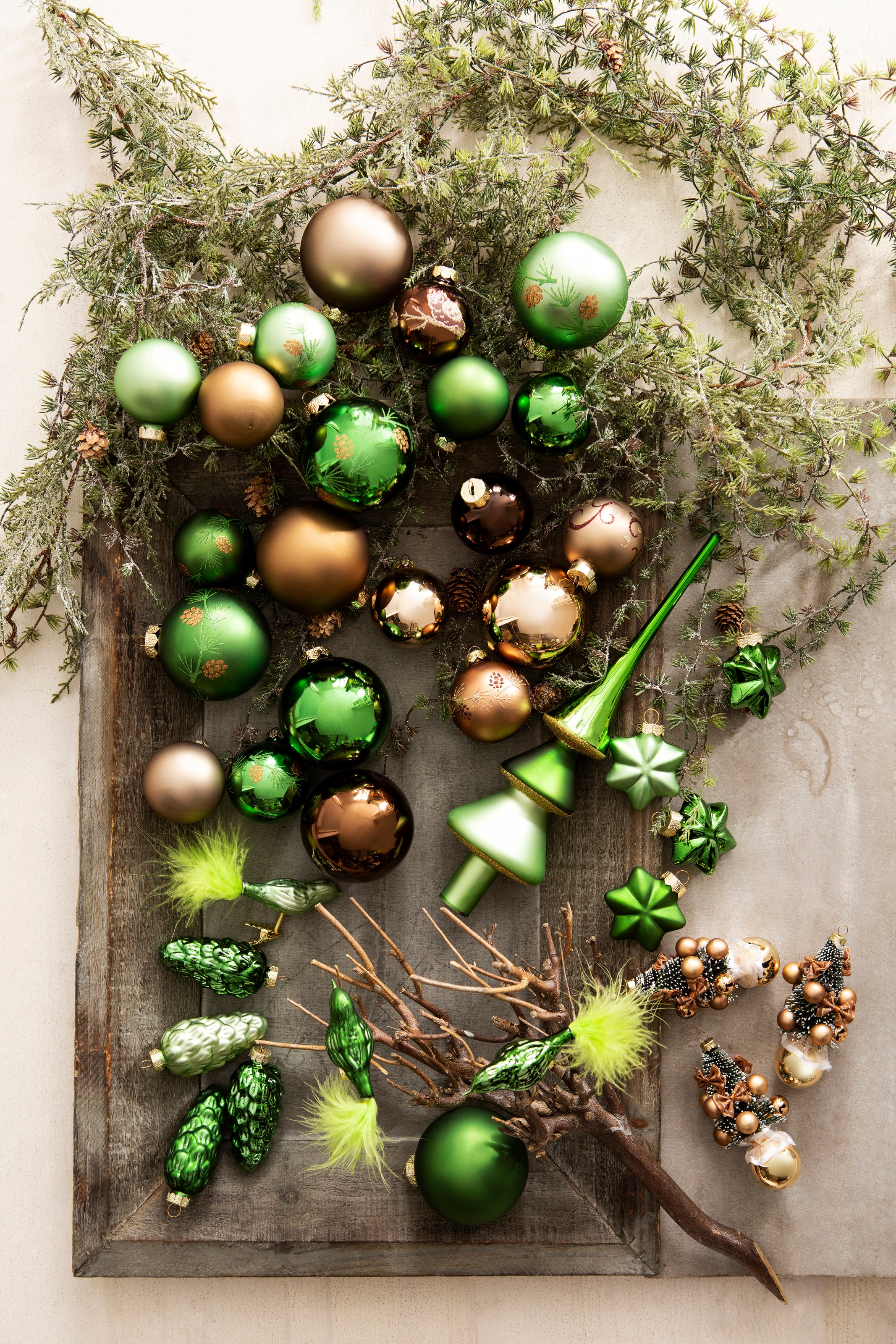 Thumbnail - MAGIC by Inge Weihnachtsbaumklammer "Winter Woodland, Weihnachtsdeko, Christbaumschmuck", (Set, 6 tlg.), Vögel