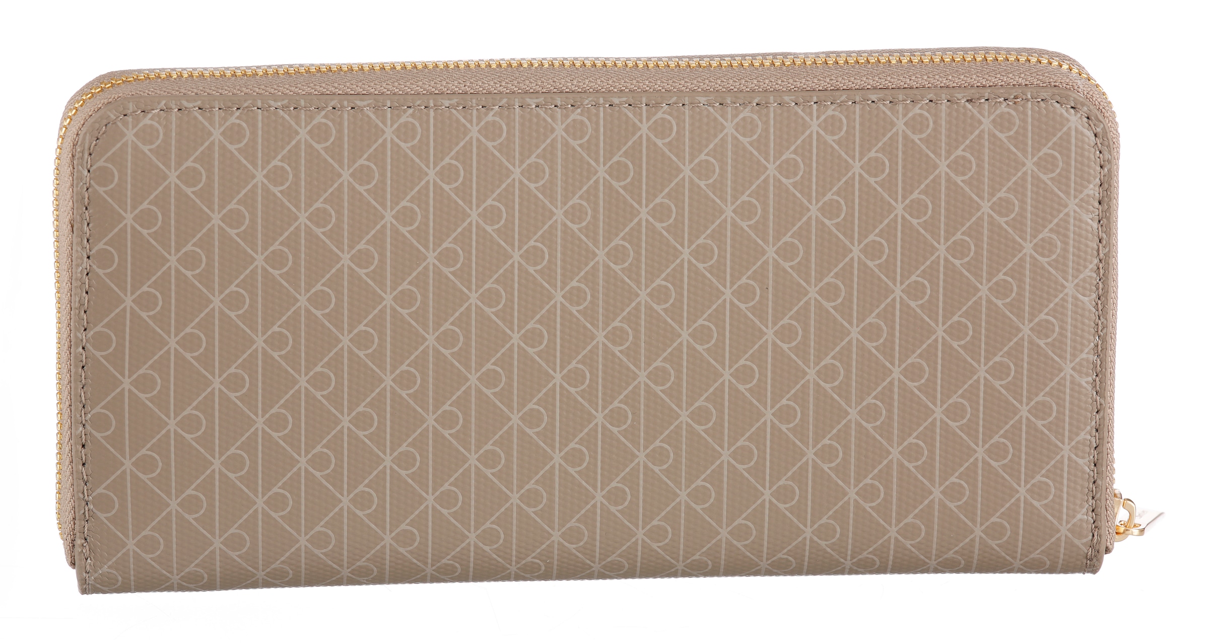 Calvin Klein Geldbörse »EMBLEM AOP LONG ZIP AROUND« Geldbeutel, Portemonnaie, Money Pocket