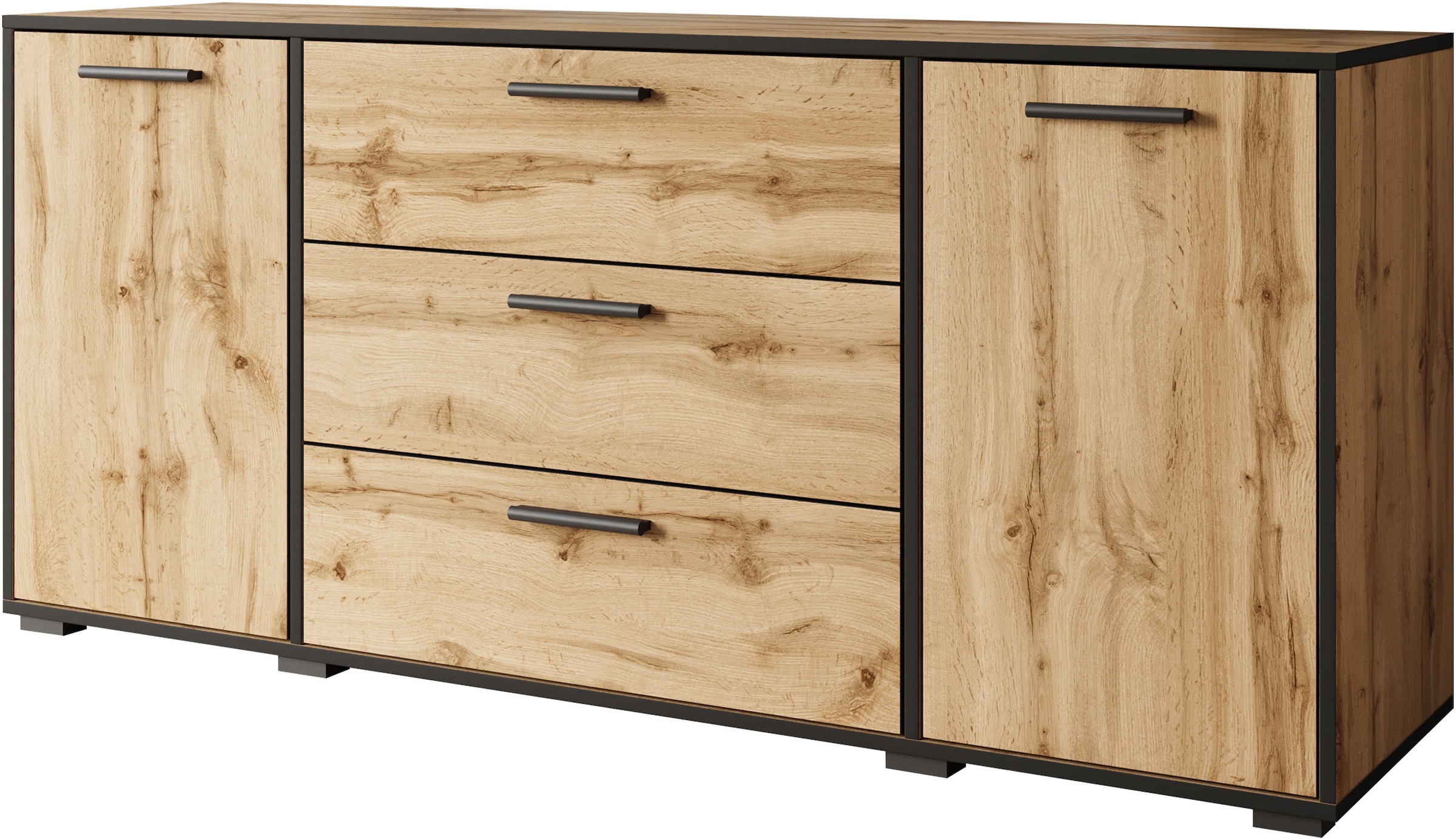 INOSIGN Sideboard "BOGOTA", moderne Kommode, Schubladenschrank mit verstell günstig online kaufen