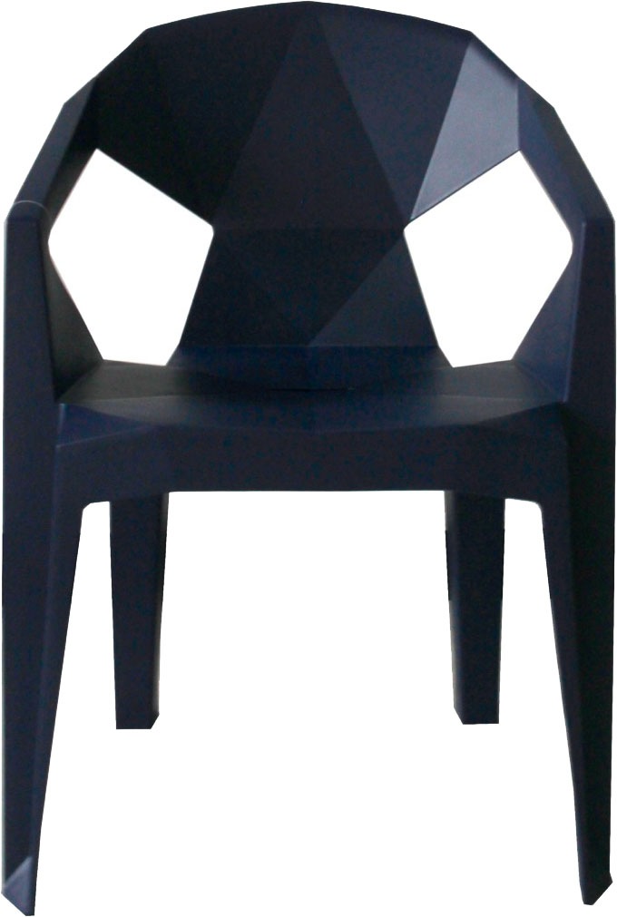 Kayoom 4-Fußstuhl »Stuhl Galerie, praktisch und gemütlich«, 1 St., modern, robust, pflegeleicht, für Indoor und Outdoor geeignet