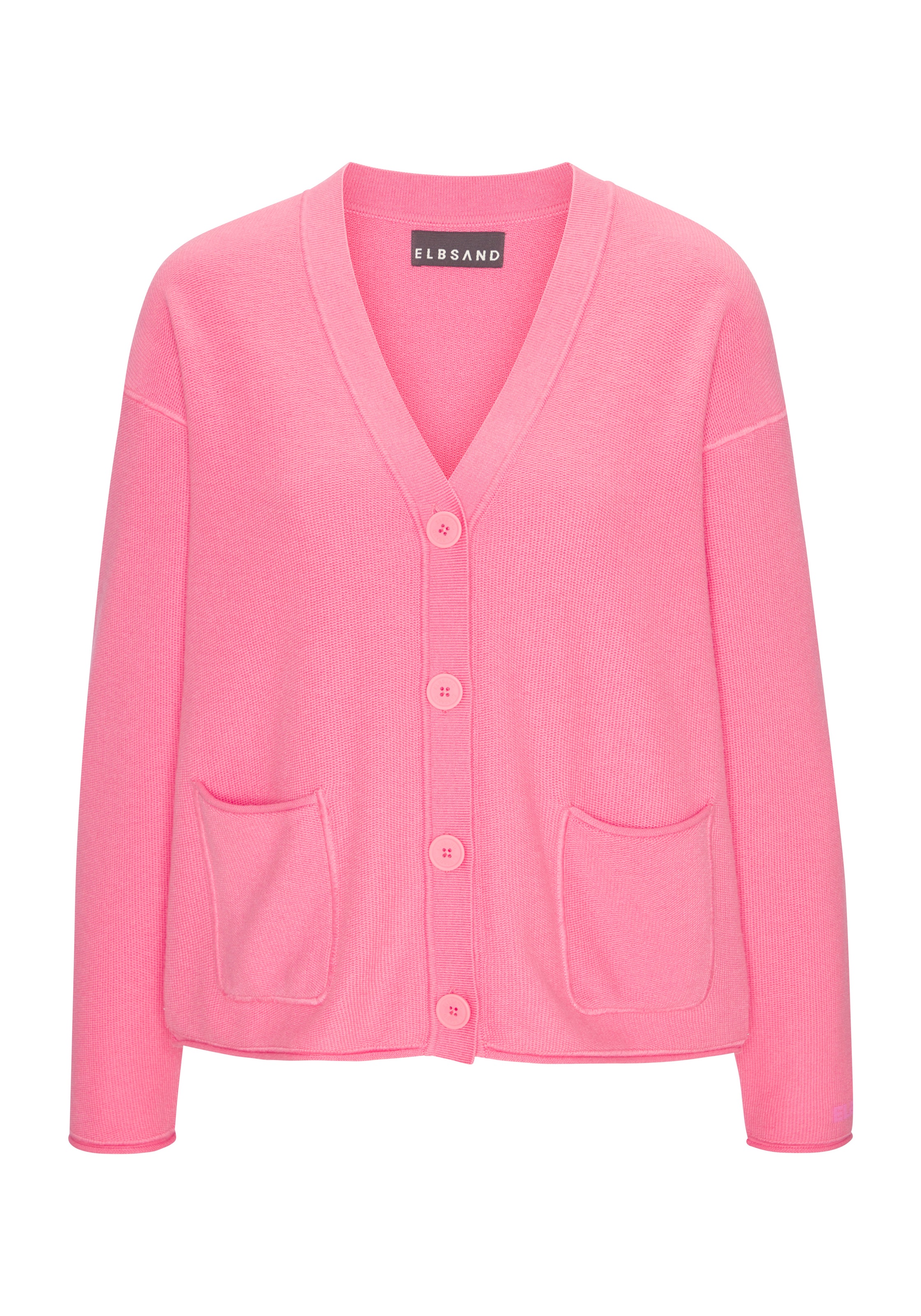 Elbsand Strickjacke aus hochwertigem Feinstrick, Loungewear