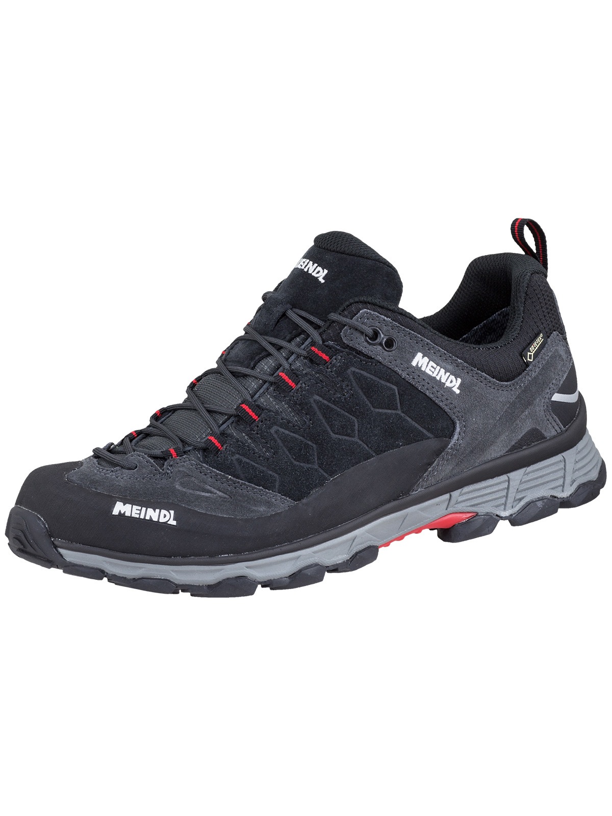 Meindl Wanderschuh "Meindl Kite Trail GTX anthrazit/rot", 1 Paar