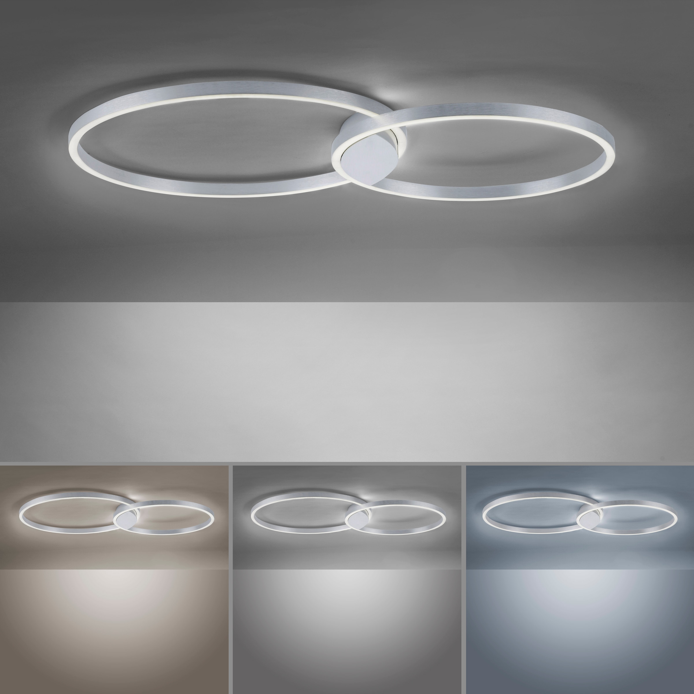 Neuhaus Q SMART HOME LIGHTS LED Deckenleuchte »Q-KATE« LED-Board 1 Stk. warmweiß - kaltweiß