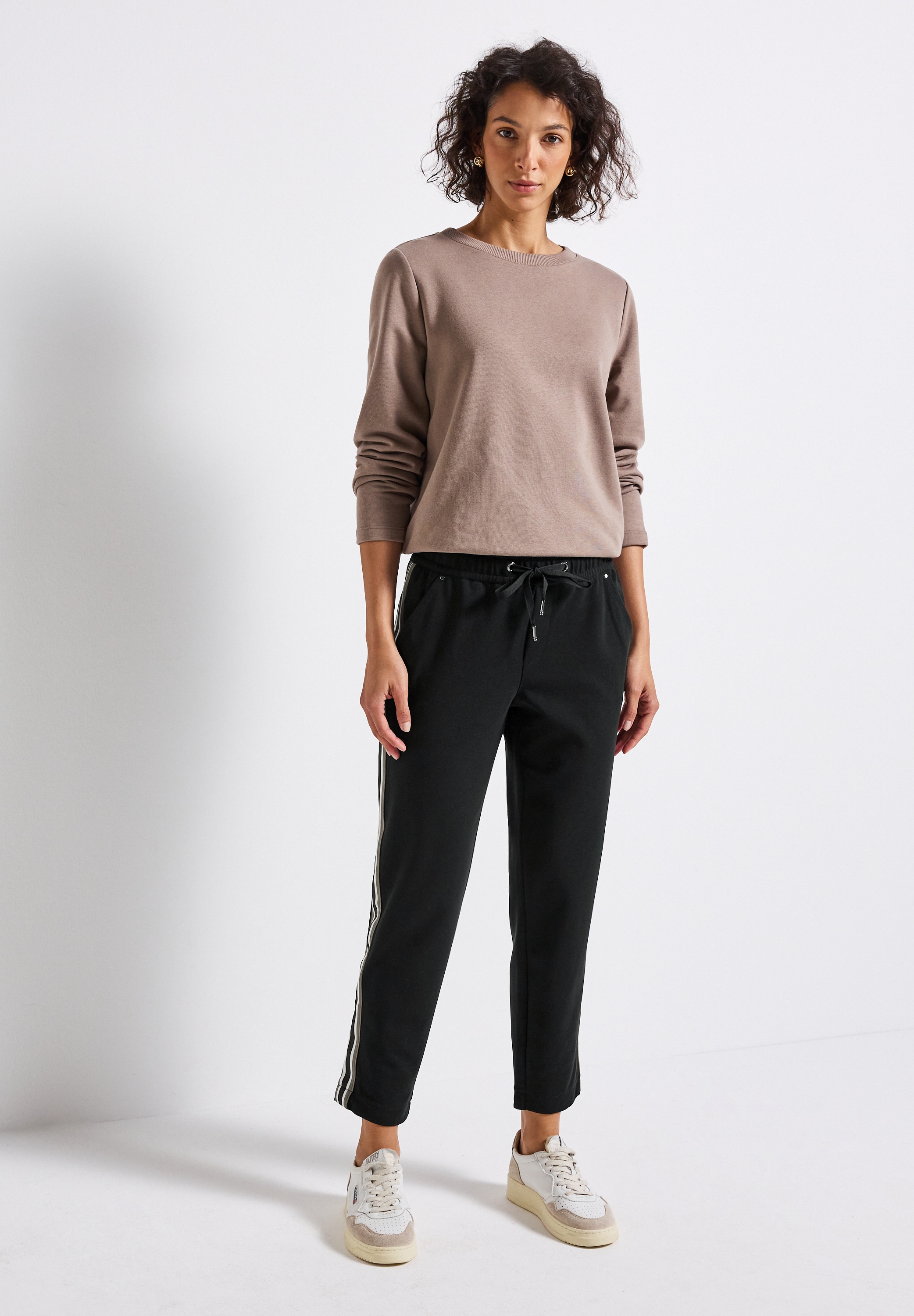 STREET ONE Jogger Pants, Middle Waist