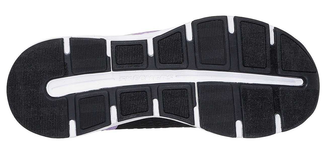 Skechers Slip-On Sneaker »GLIDE-STEP«, Trainingsschuh mit Slip-ins, Größenschablone zum Download