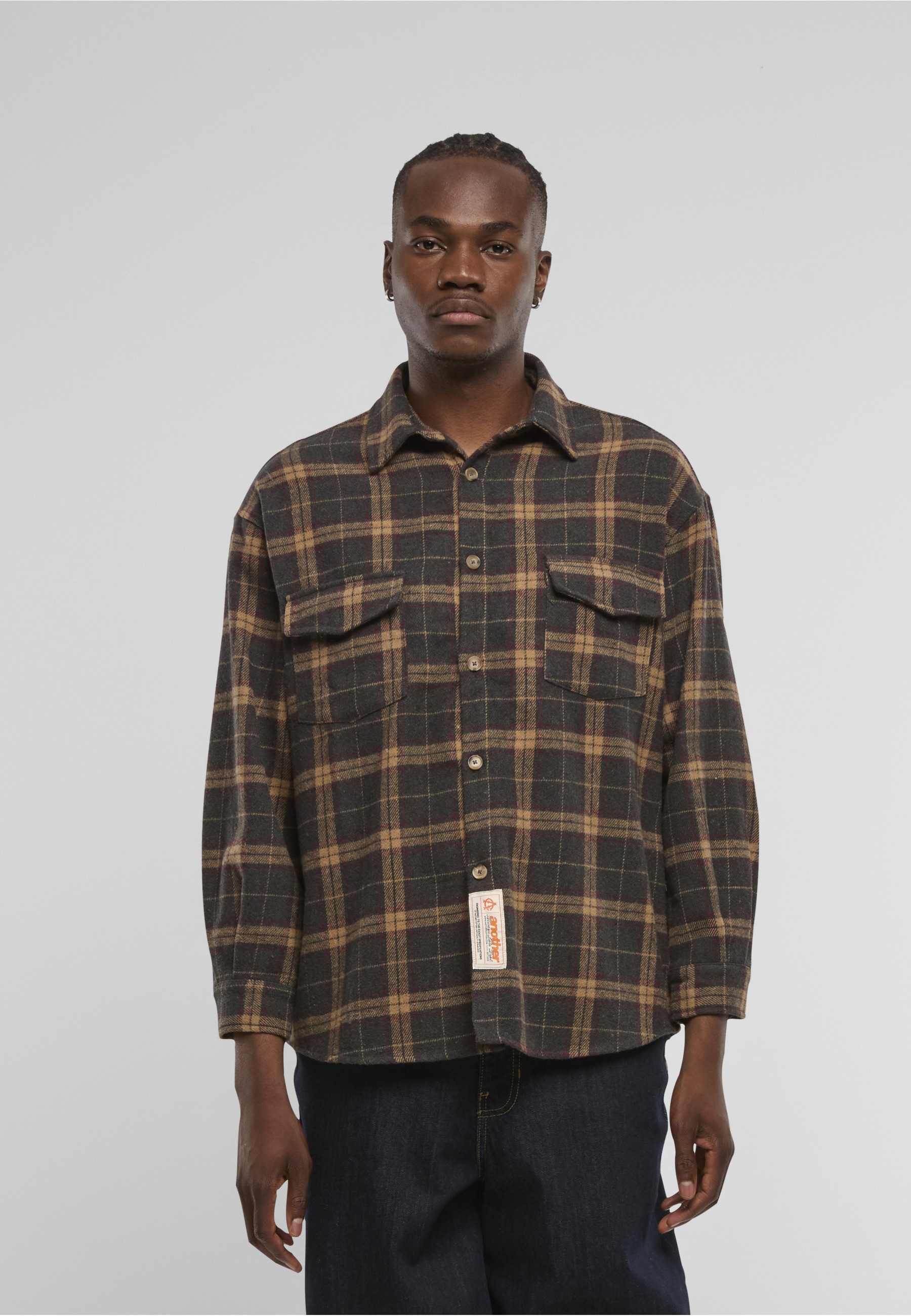 Another Cotton Lab Kurzarmshirt »Another Cotton Lab Another Flanell Shirt« 1