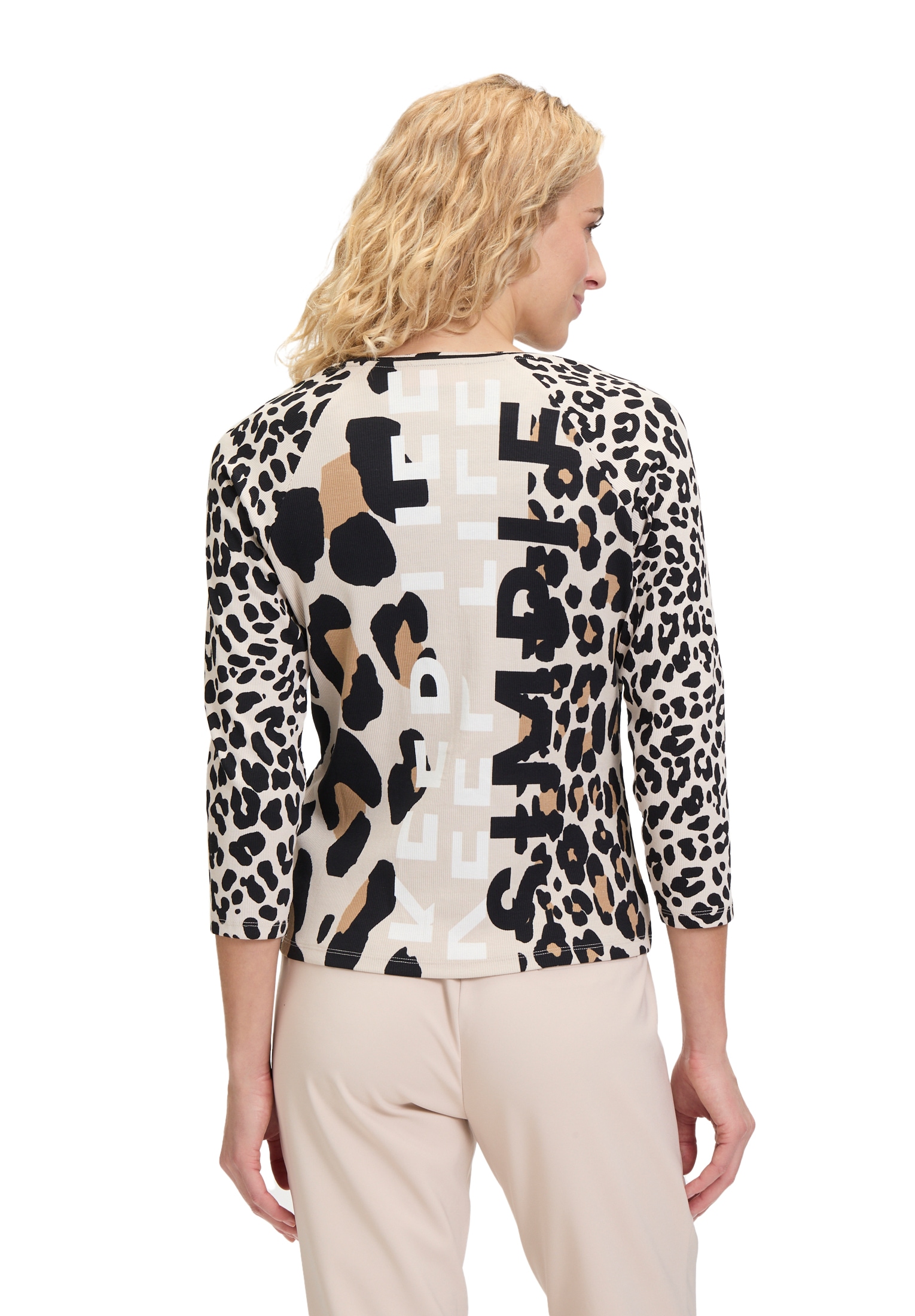 Betty Barclay Shirtjacke »Betty Barclay Shirtjacke mit Rippenstruktur«, (1 tlg.), Druck