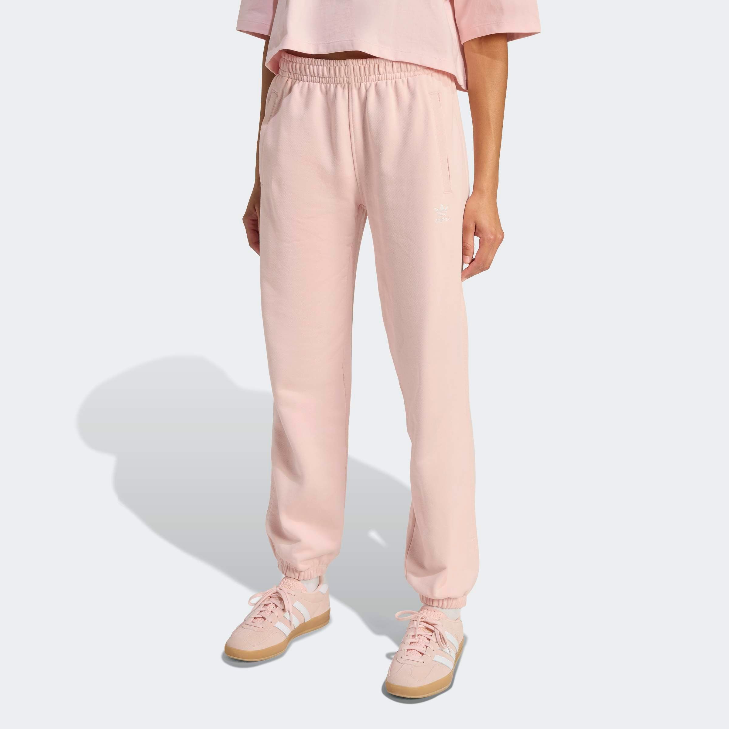 adidas Originals Sporthose "ESSENTIALS FRENCH TERRY, REGULÄR MIT BÜNDCHEN"