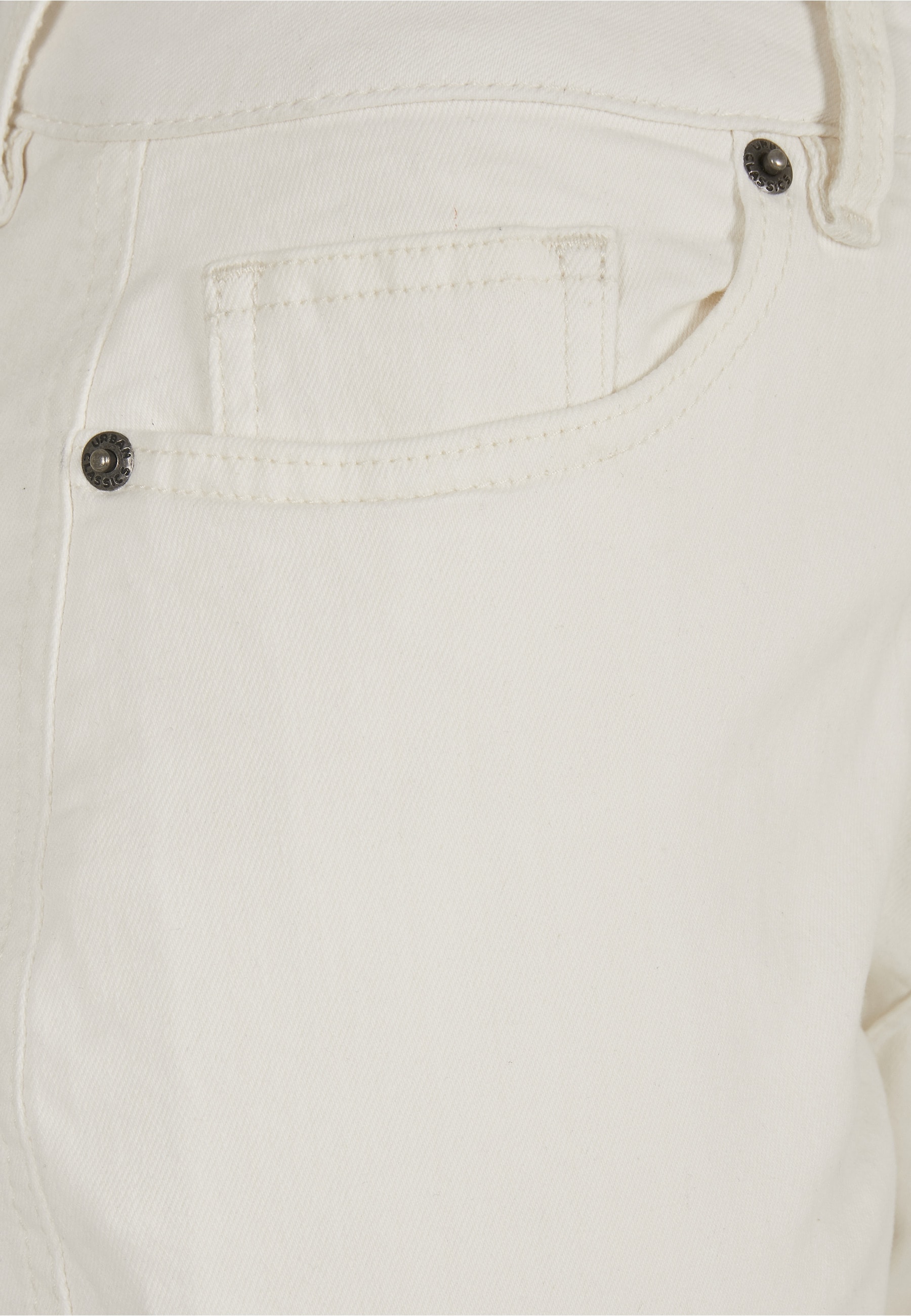 URBAN CLASSICS Bequeme Jeans »Urban Classics Damen Ladies Organic Stretch Denim Cargo Pants« 1 Stk.