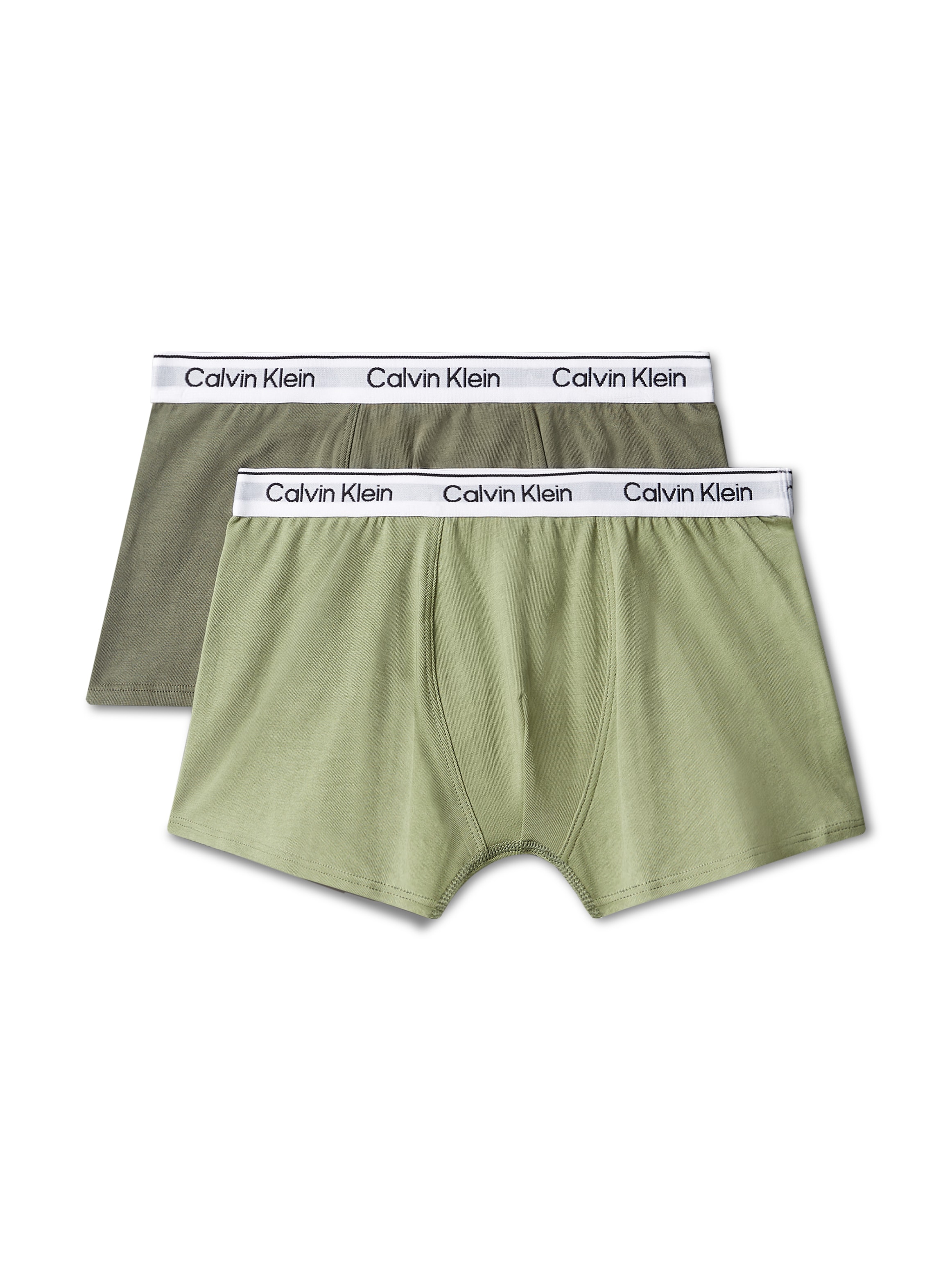 Calvin Klein Underwear "2PK TRUNK" Packung, 2er-Pack, 2 Stk. mit Logobund