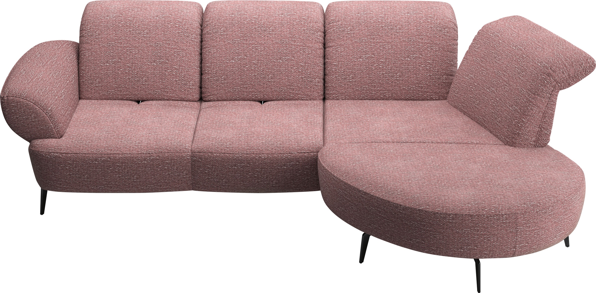 sit&more Ecksofa "Dance", inkl.System Click&Seat und Sitztiefenverstellung günstig online kaufen
