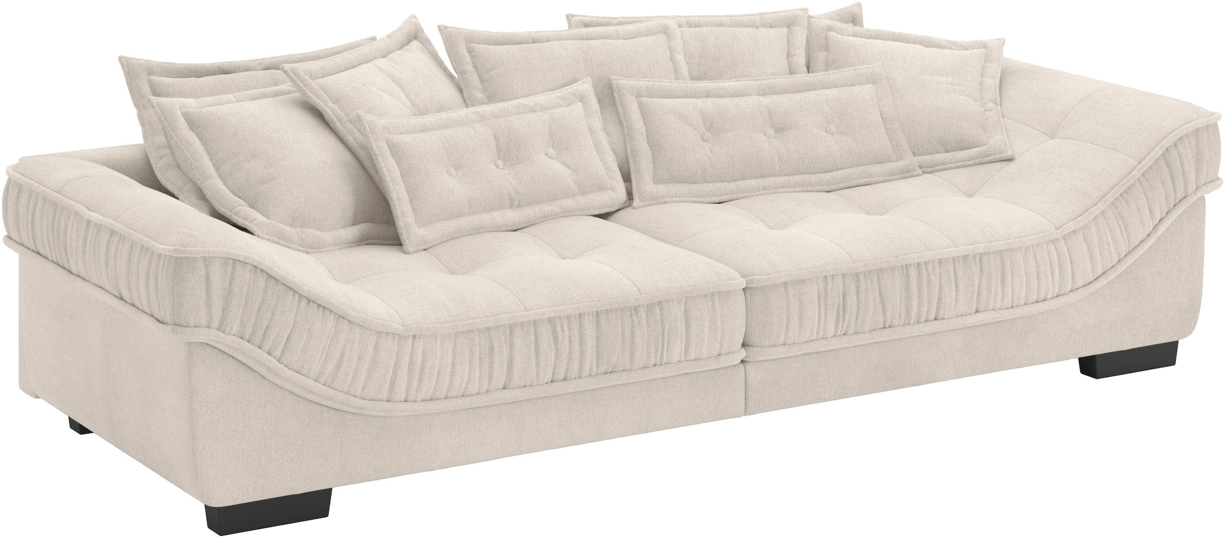 INOSIGN Big-Sofa "Diwan II DuraFlex", DuraFlex-Kaltschaumpolsterung, bis 140 kg, 4 Bezugsqualitäten