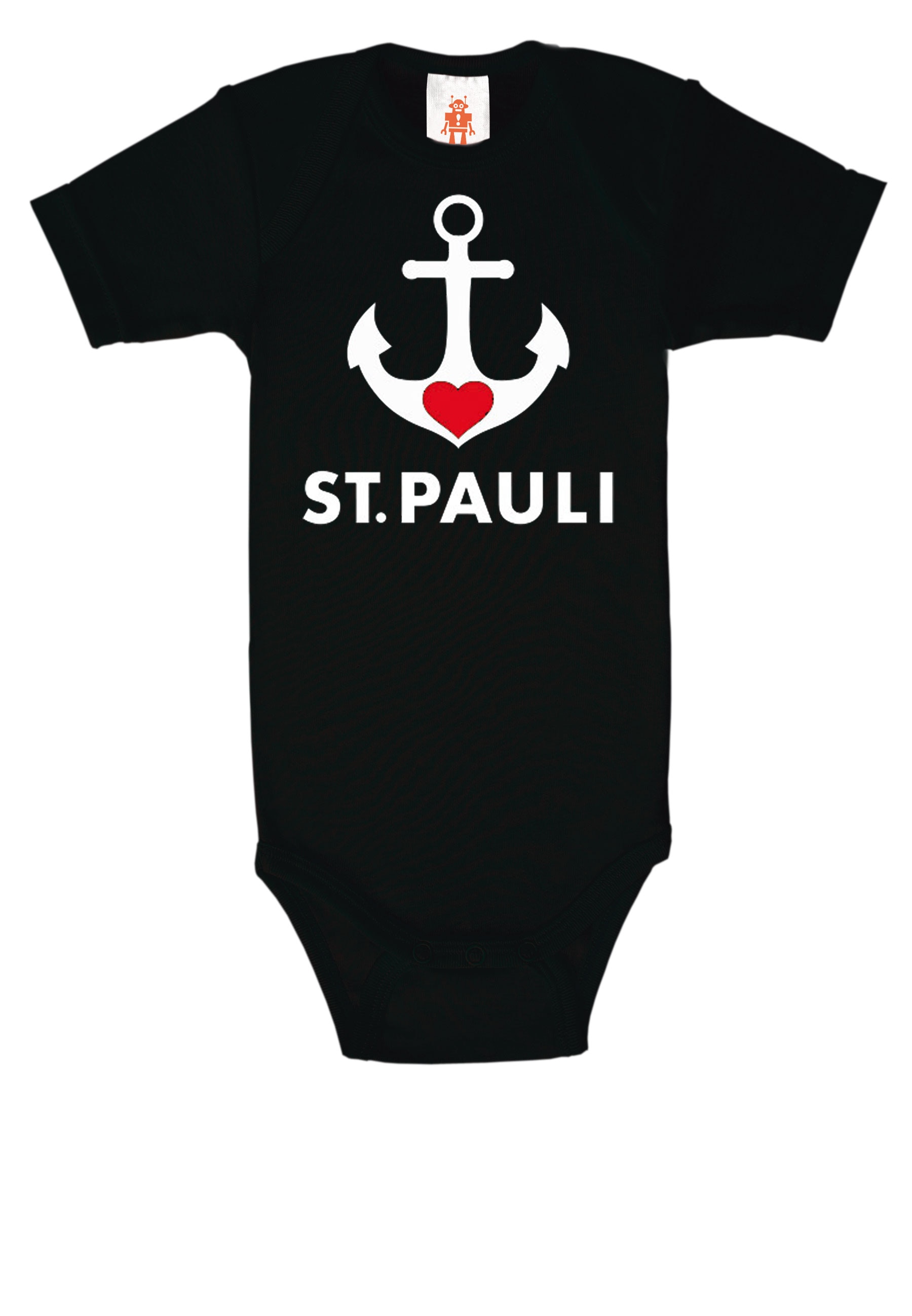 Logoshirt Glaustinukė su St. Pauli-Logo