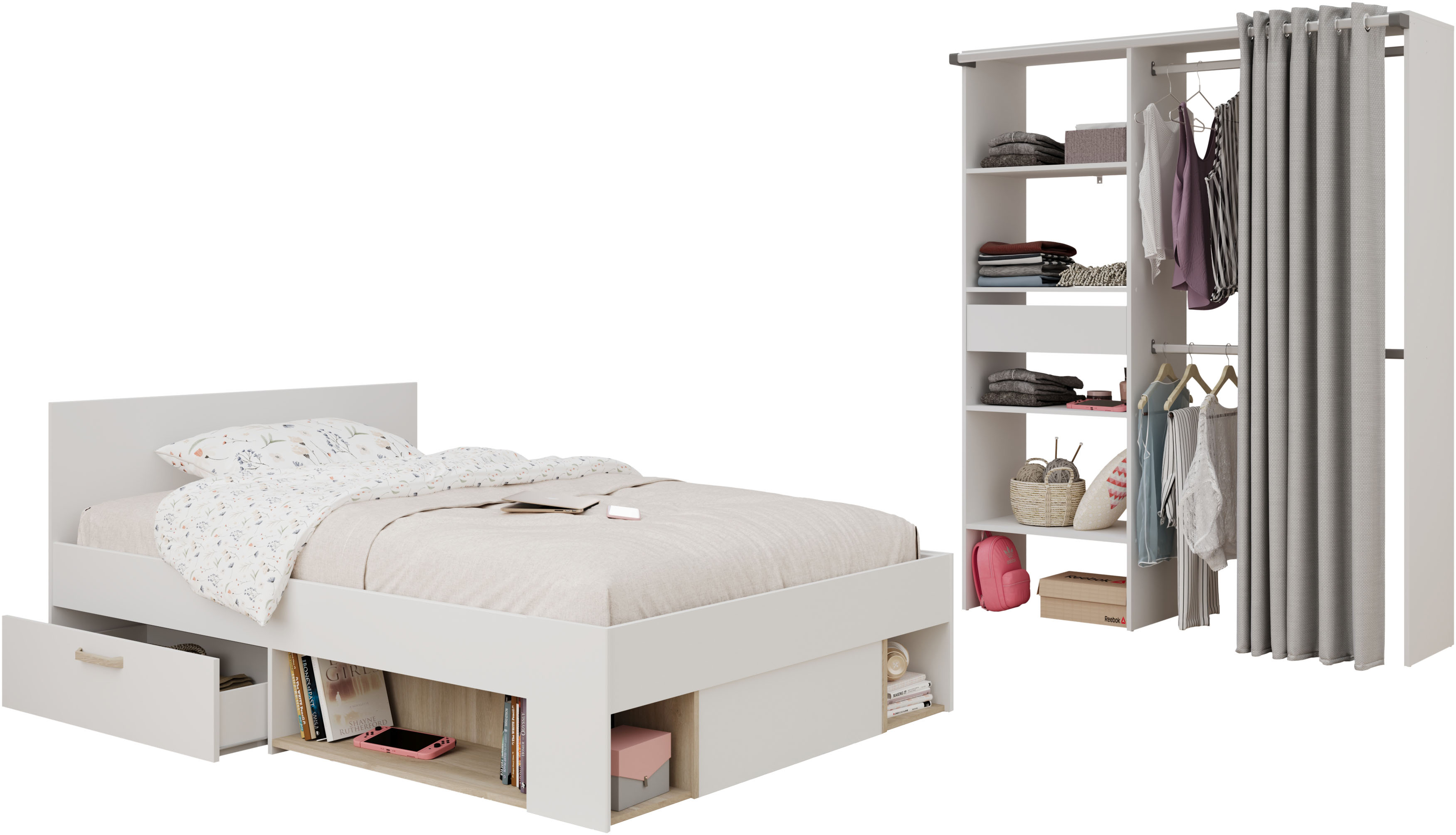 Parisot Jugendzimmer-Set "Parisot Achille 22" Set, 2 tlg.