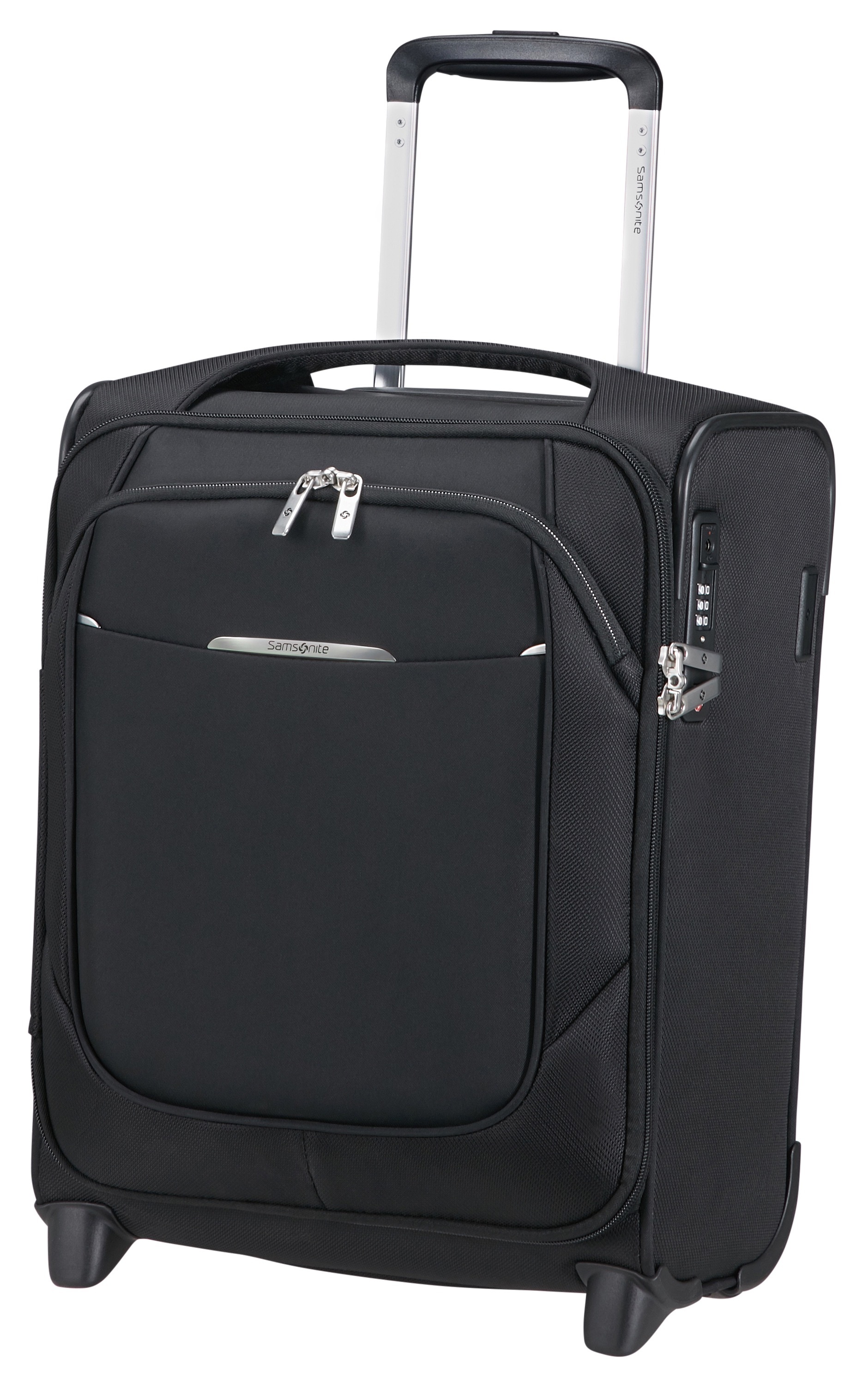 Samsonite Weichgepäck-Trolley »RE-LITE, 45 cm«, (Set, 2 St., mit Packwürfel), 2 Rollen, Underseater Handgepäck TSA-Schloss Reisekoffer Laptopfach