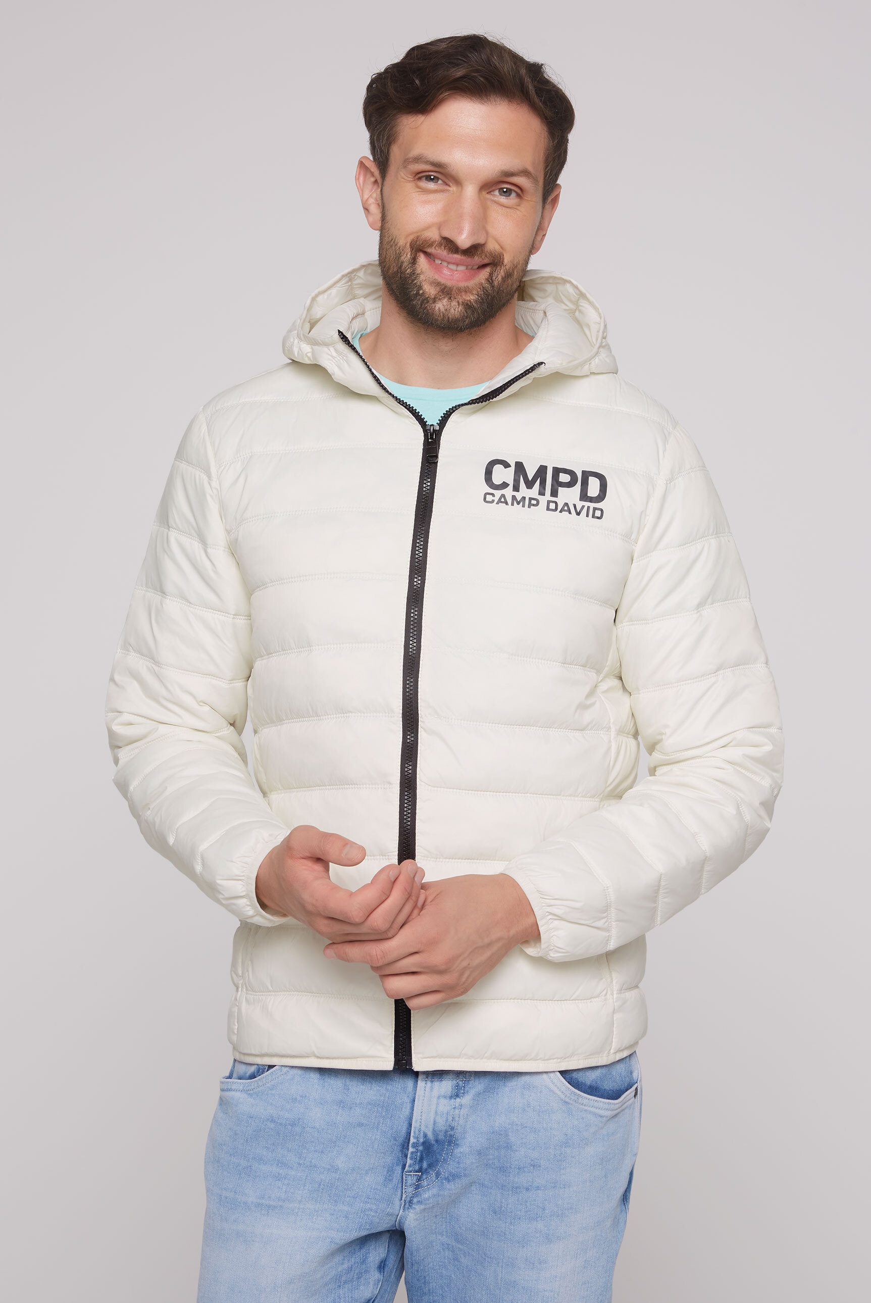 CAMP DAVID Outdoorjacke, mit Kapuze, mit Innentaschen günstig online kaufen