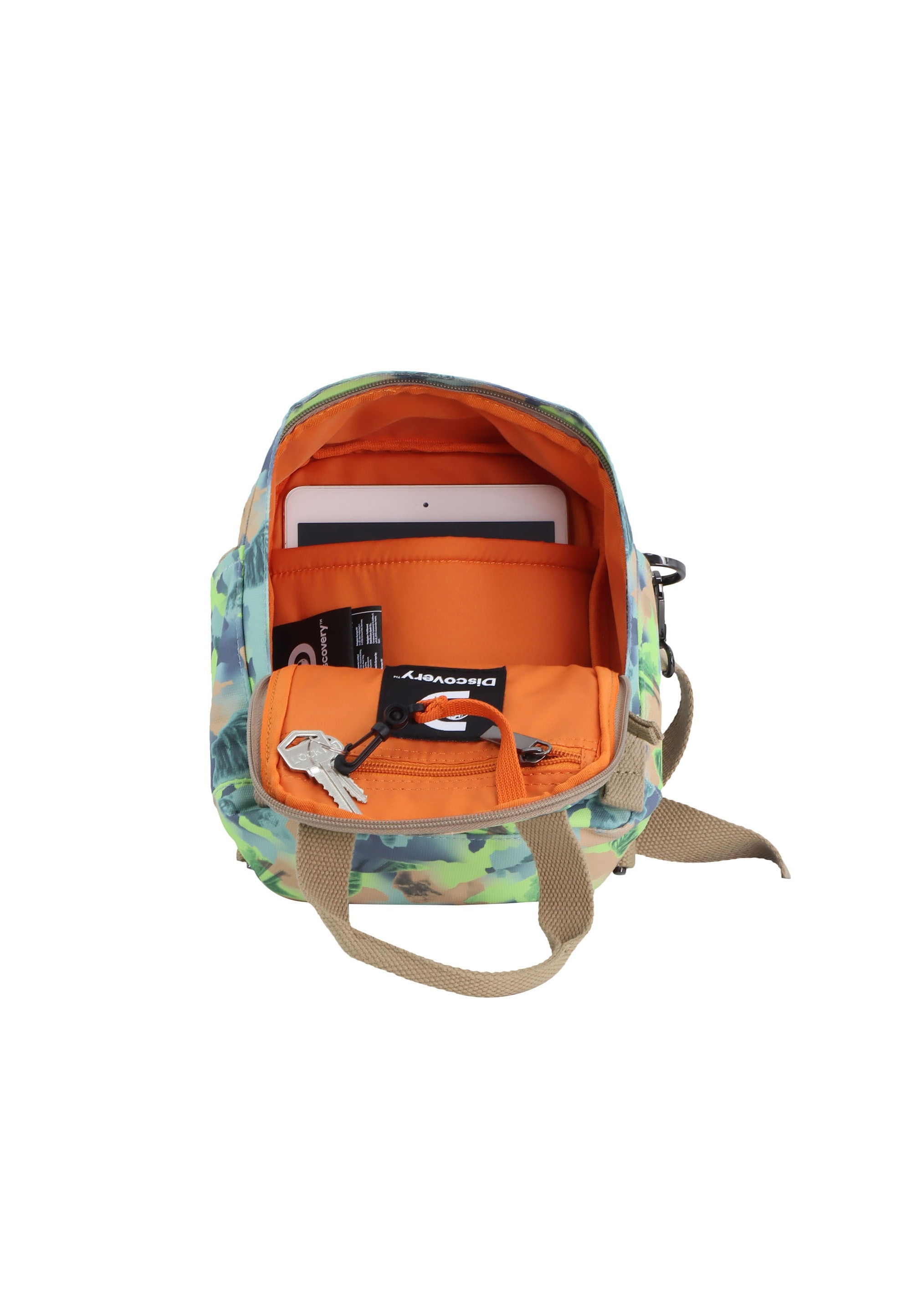 Discovery Schultertasche »Cave«, aus recyceltem PET-Polyestermaterial