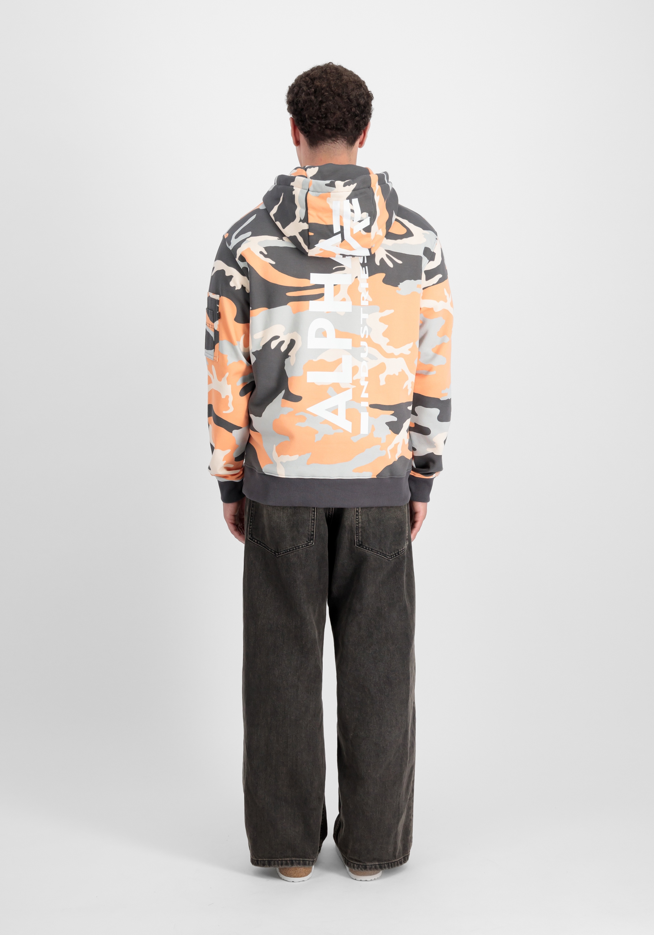 Alpha Industries Hoodie »Alpha Industries Men - Hoodies Back Print Hoodie Camo«
