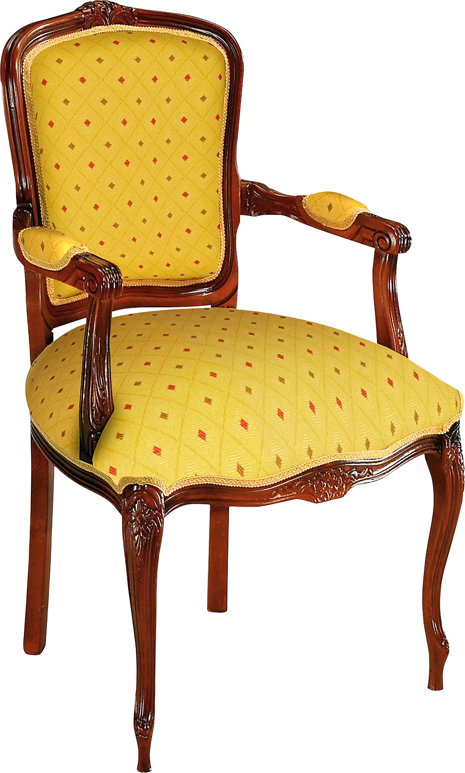 Armlehnstuhl »Stühle Federica«, 1 St., Baumwolle-Polyester, Breite 60 cm