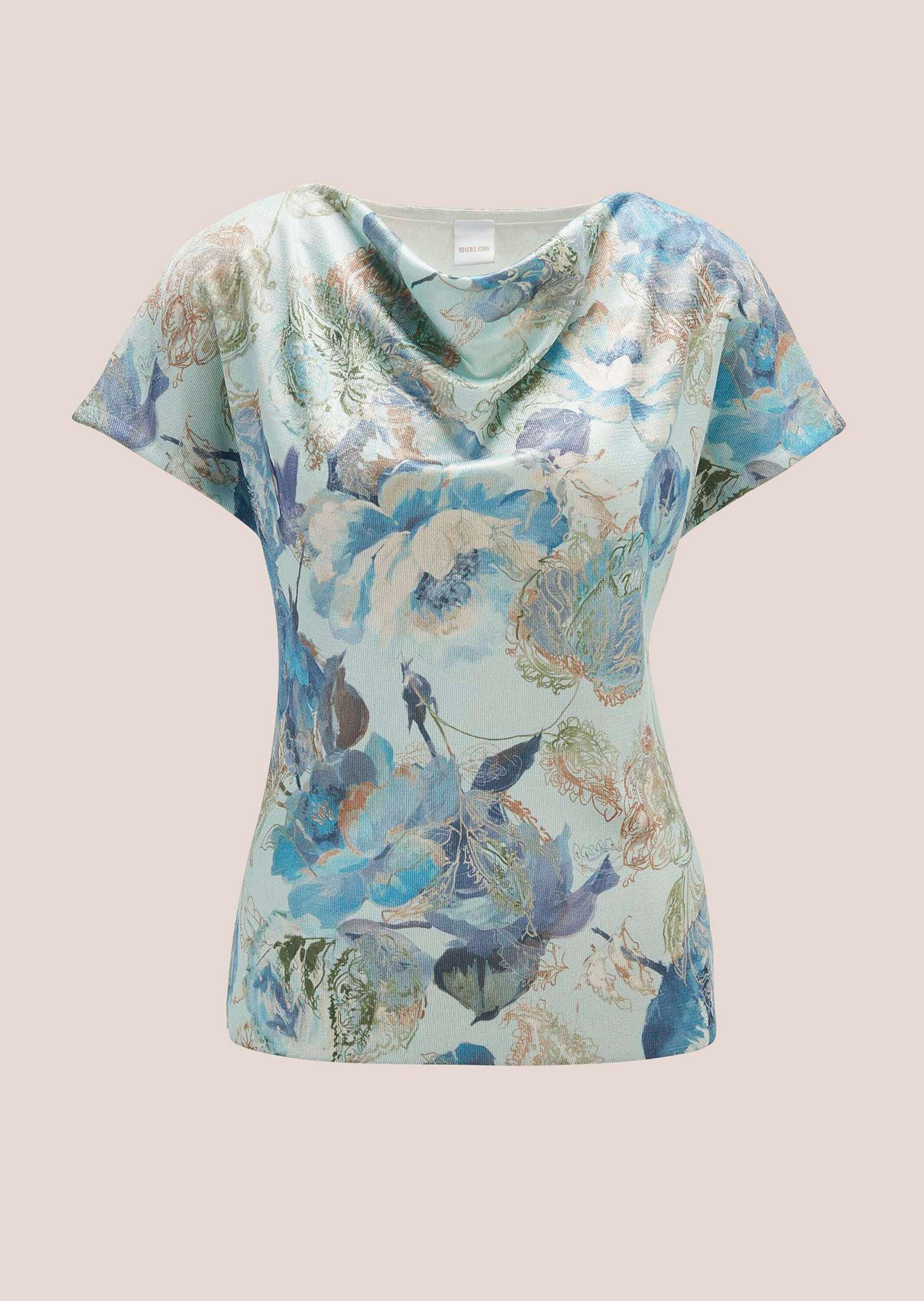 MADELEINE Longpullover "Pullover Pullover mit Unikat-Druck" günstig online kaufen