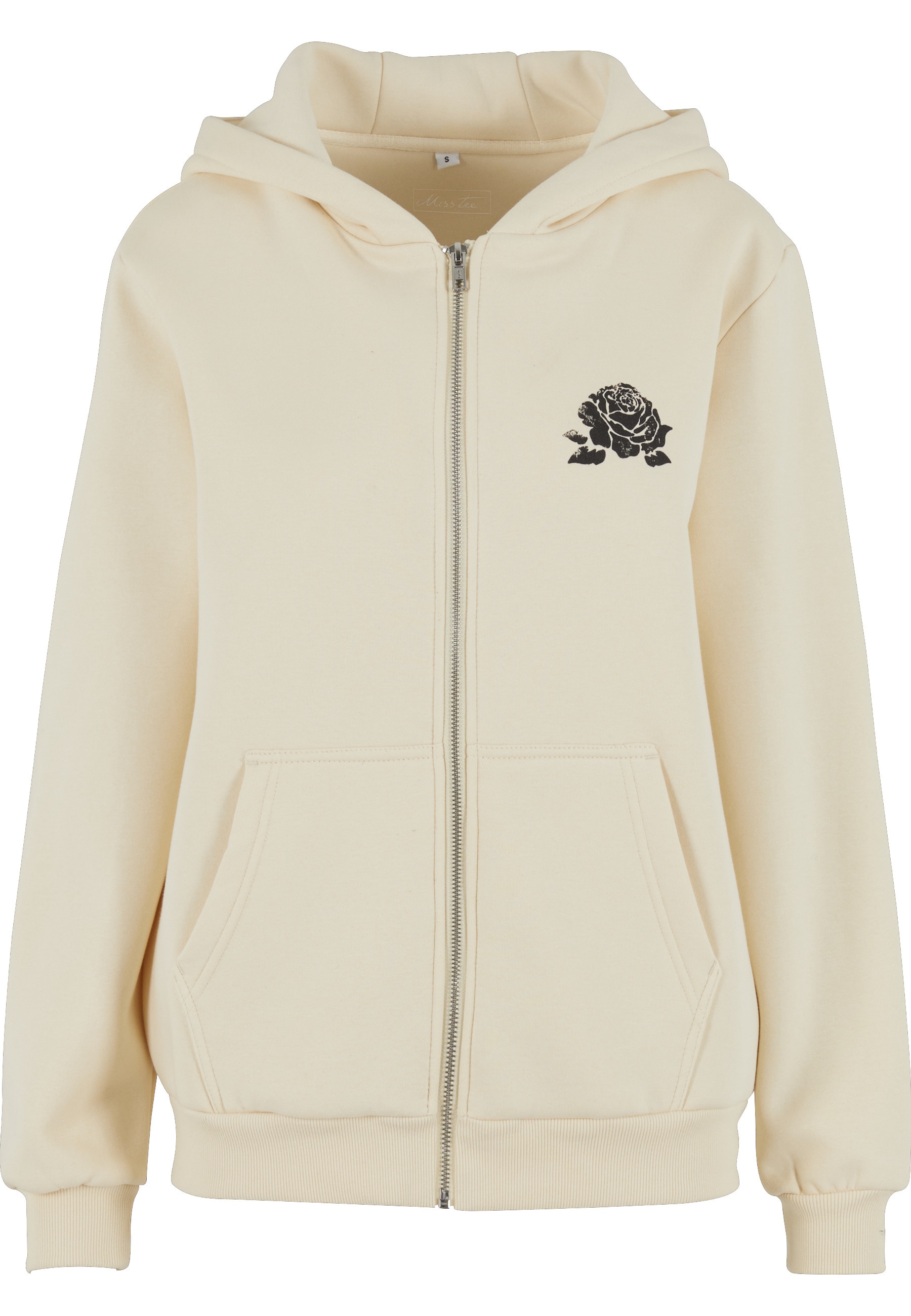 Miss Tee Sweatjacke "Miss Tee Romantic Dreamers Ladies Fluffy Zip Hoody" günstig online kaufen