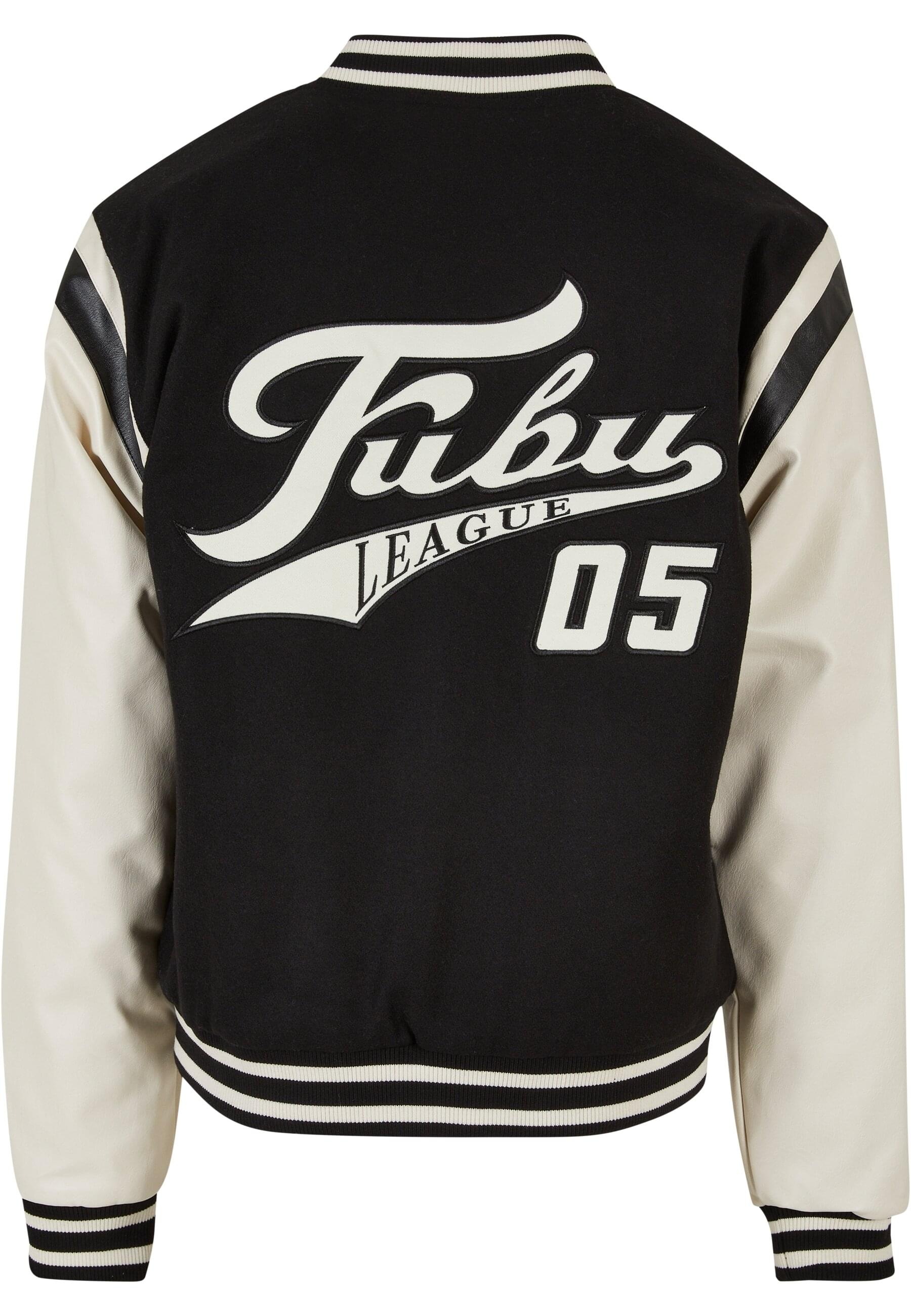 Fubu Allwetterjacke »Fubu Herren FM231-021-1 FUBU Old English Varsity Jacket« 1 Stk. tlg. ohne Kapuze