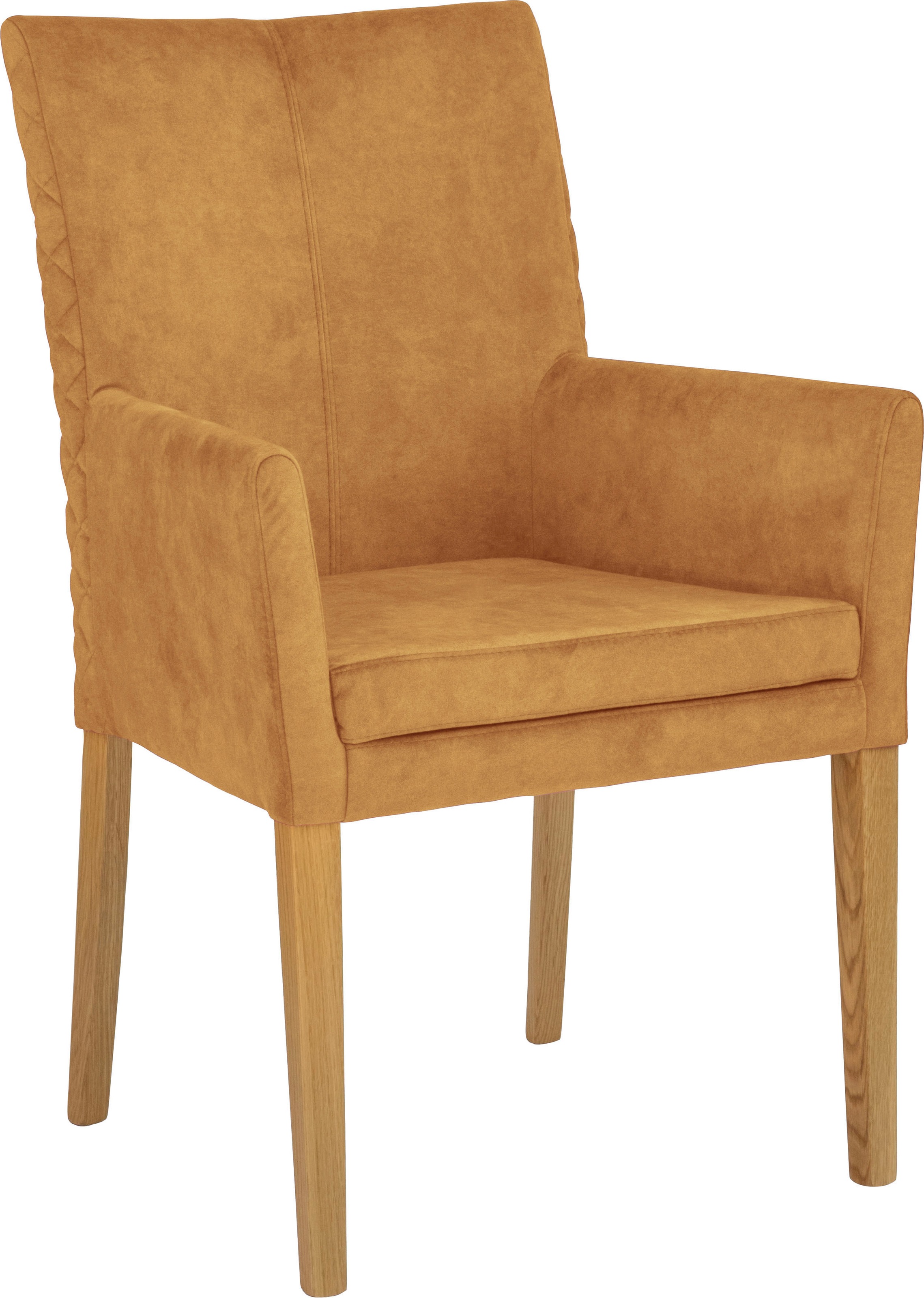 Leonique Armlehnstuhl "Vence" (Set) 1 Stk.mit Rautensteppung in der Rückenl günstig online kaufen