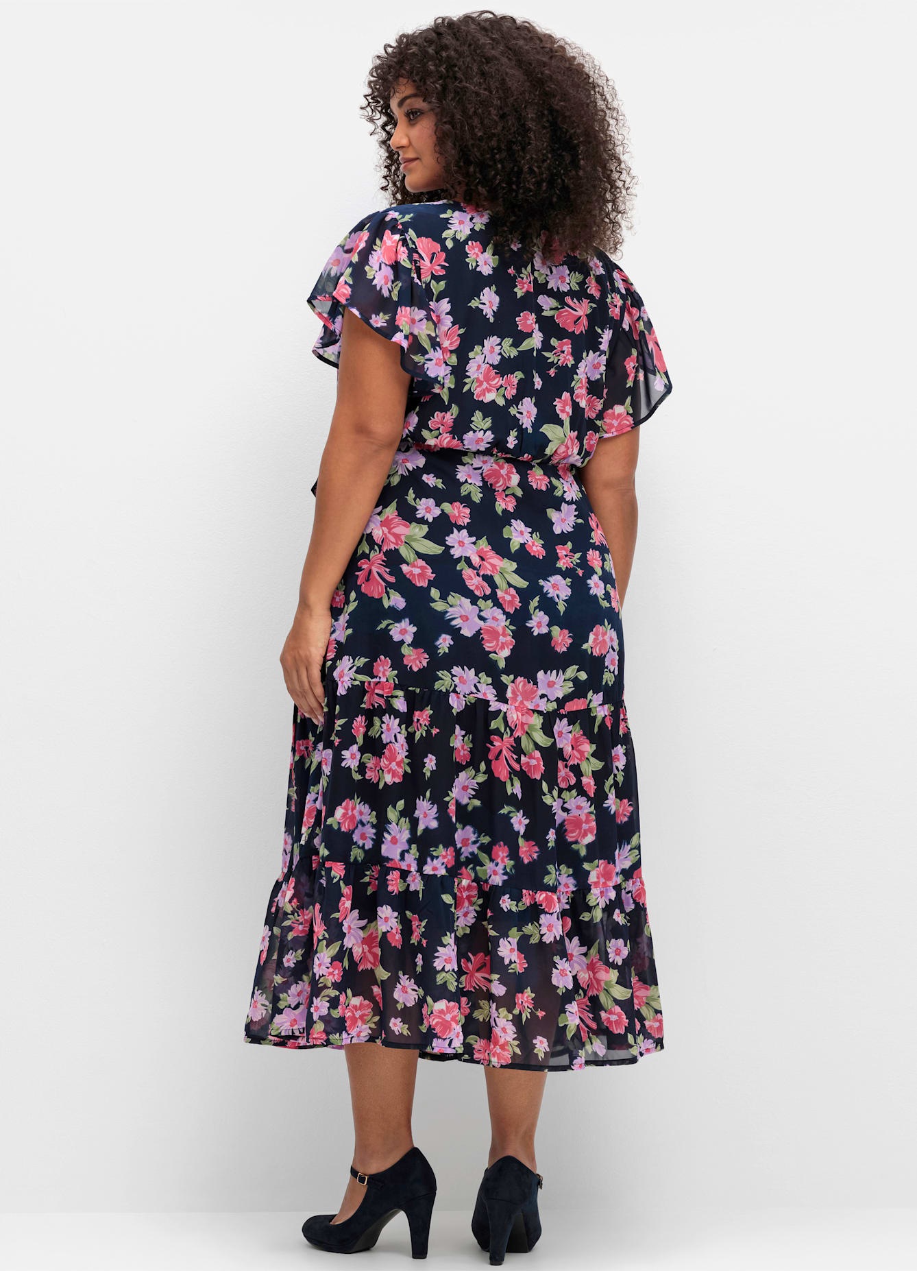 sheego by Joe Browns Chiffonkleid "Chiffonkleid" günstig online kaufen