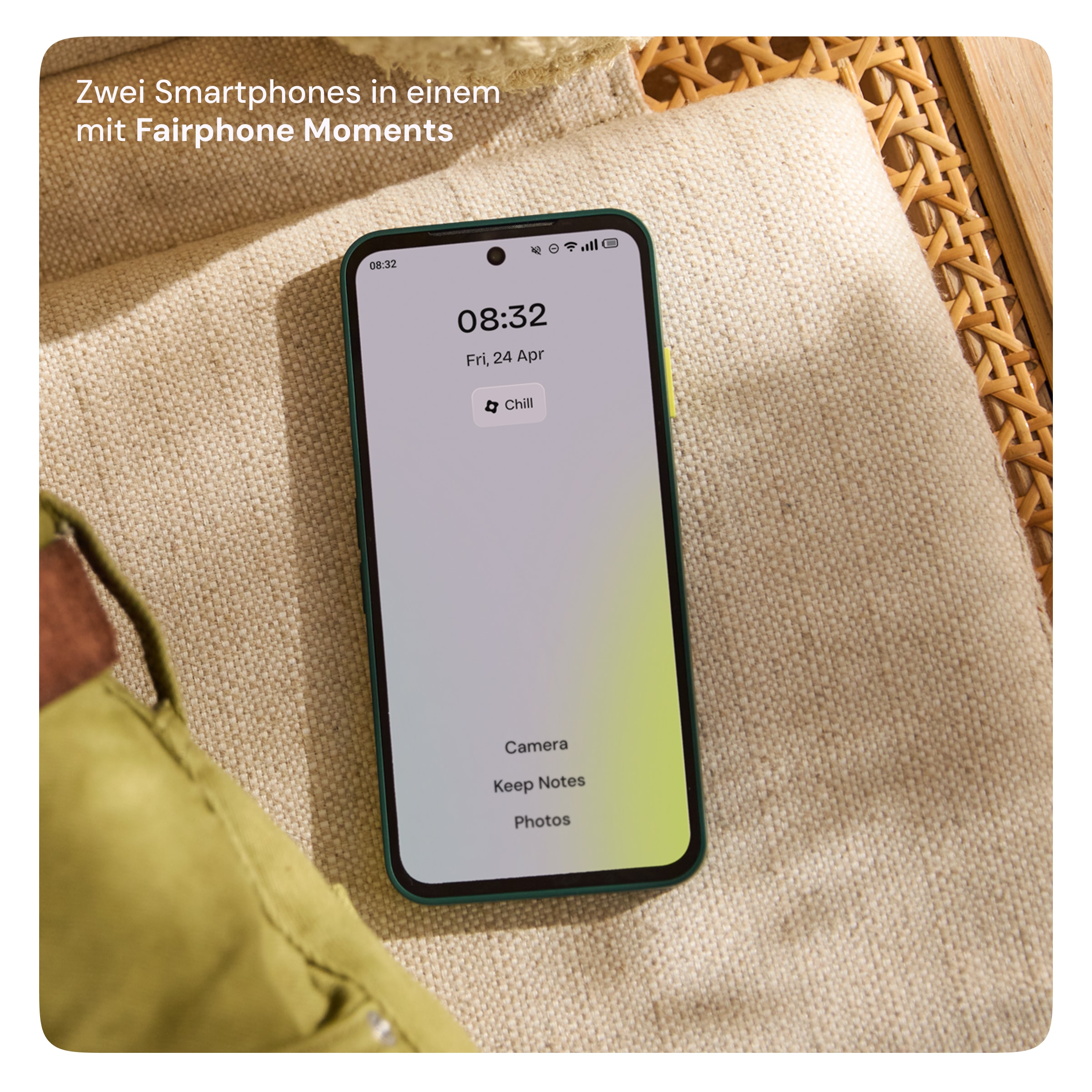 Fairphone Smartphone »Das Fairphone Gen. 6+ 12GB/256GB« horizon black
