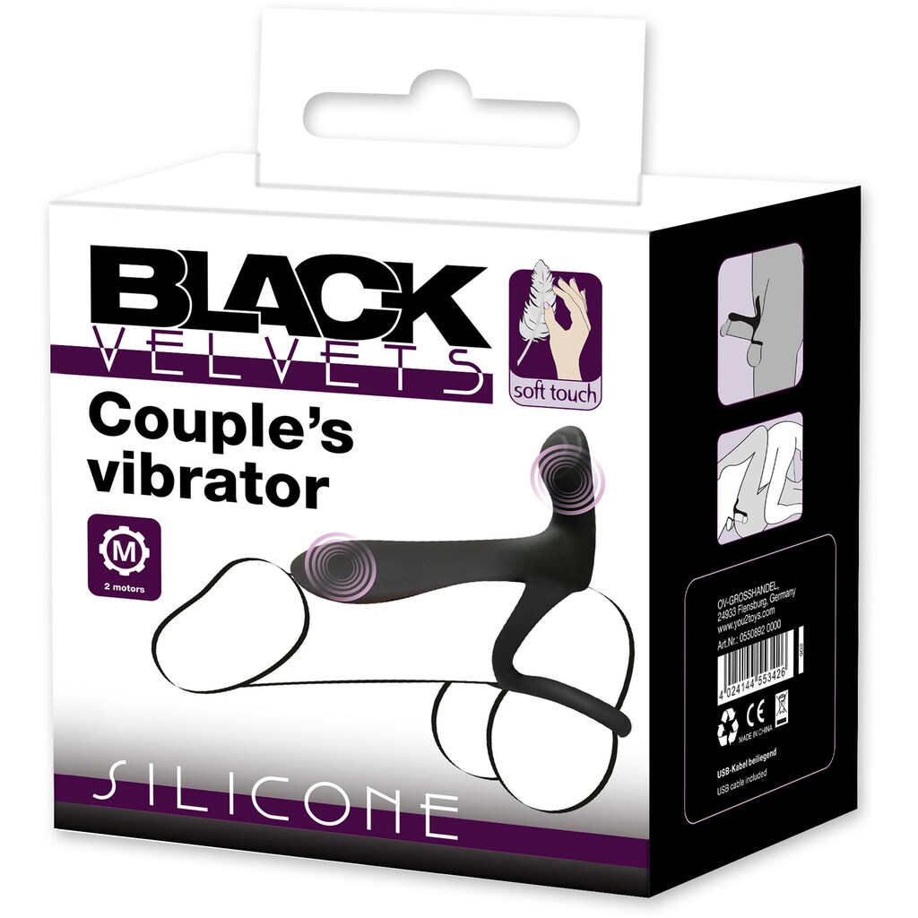 BLACK VELVETS Paar-Vibrator