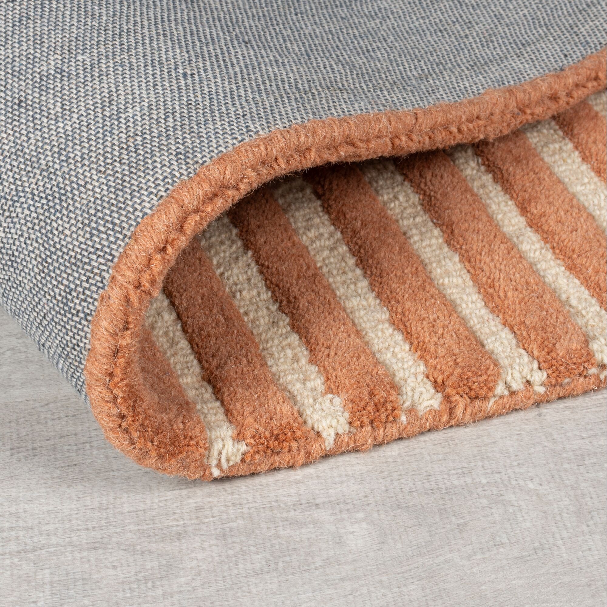 FLAIR RUGS Wollteppich »Lozenge«, rechteckig, 10 mm Höhe, Kurzflor, Retro Muster