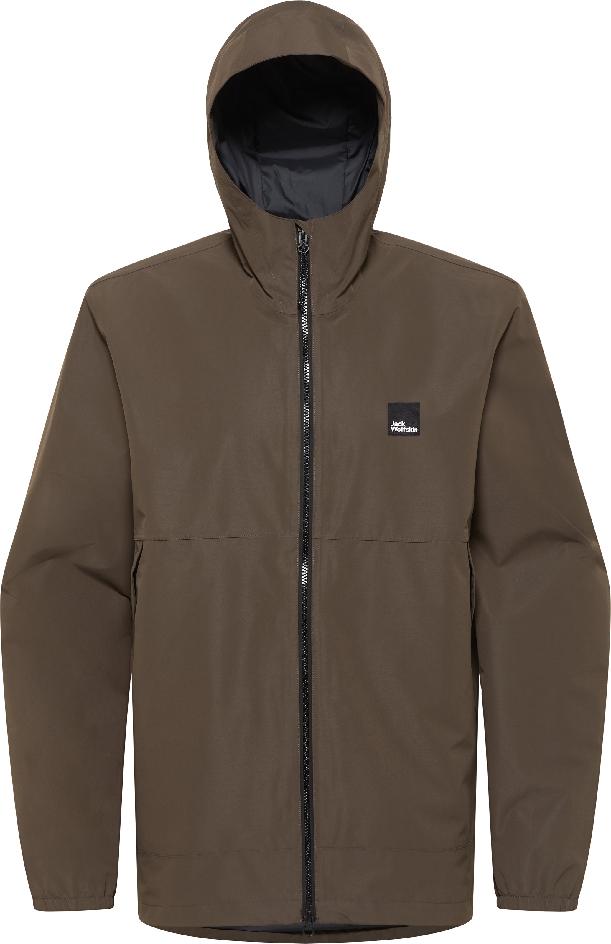 Jack Wolfskin Funktionsjacke »TERRAVIEW 2L JKT M«, mit Kapuze