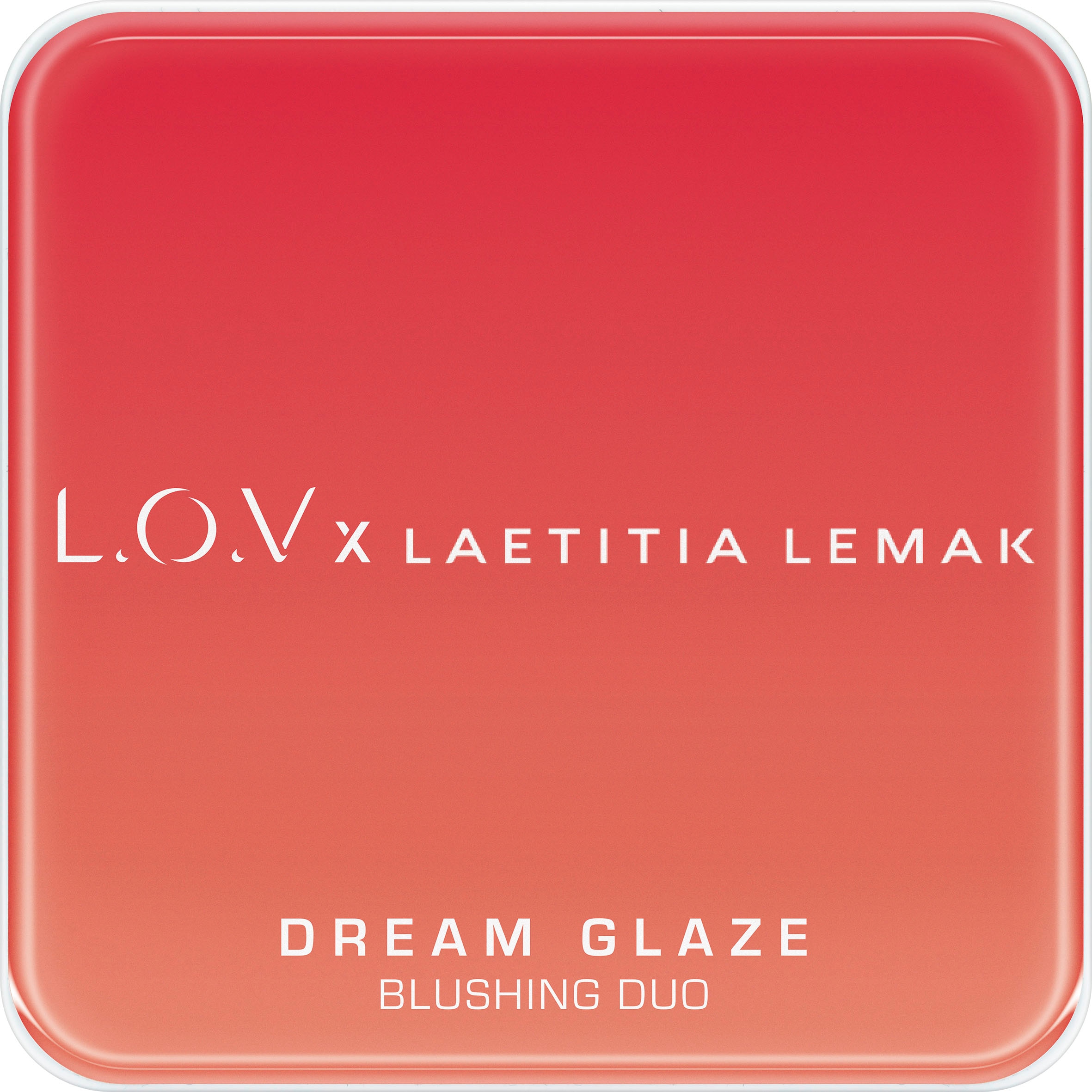L.O.V Rouge-Palette »L.O.V x LAETITIA LEMAK DREAM GLAZE Blushing Duo«