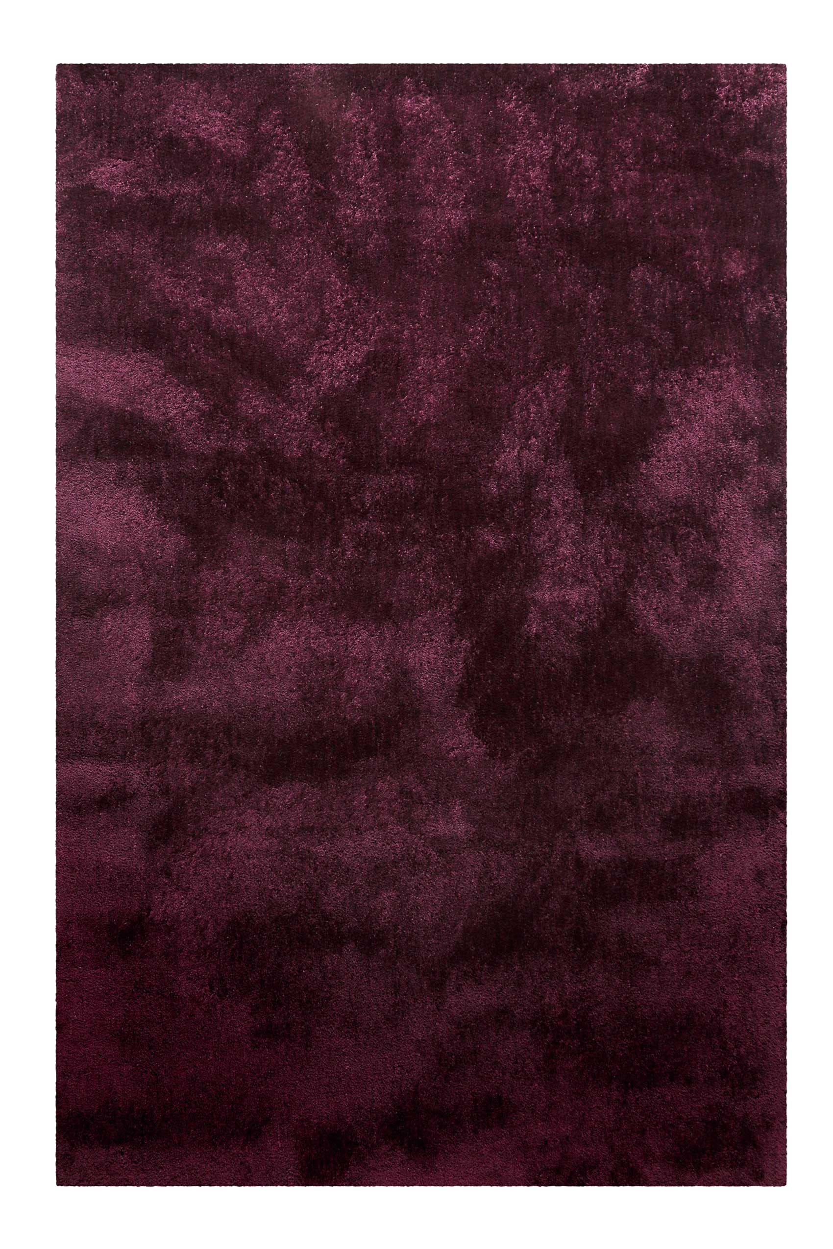 Homie Living Teppich "Pisa" rund 25 mm Höhe Hochflor, Microfaser, uni, weich, Shaggy, Wohnzimmer, Schlafzimmer