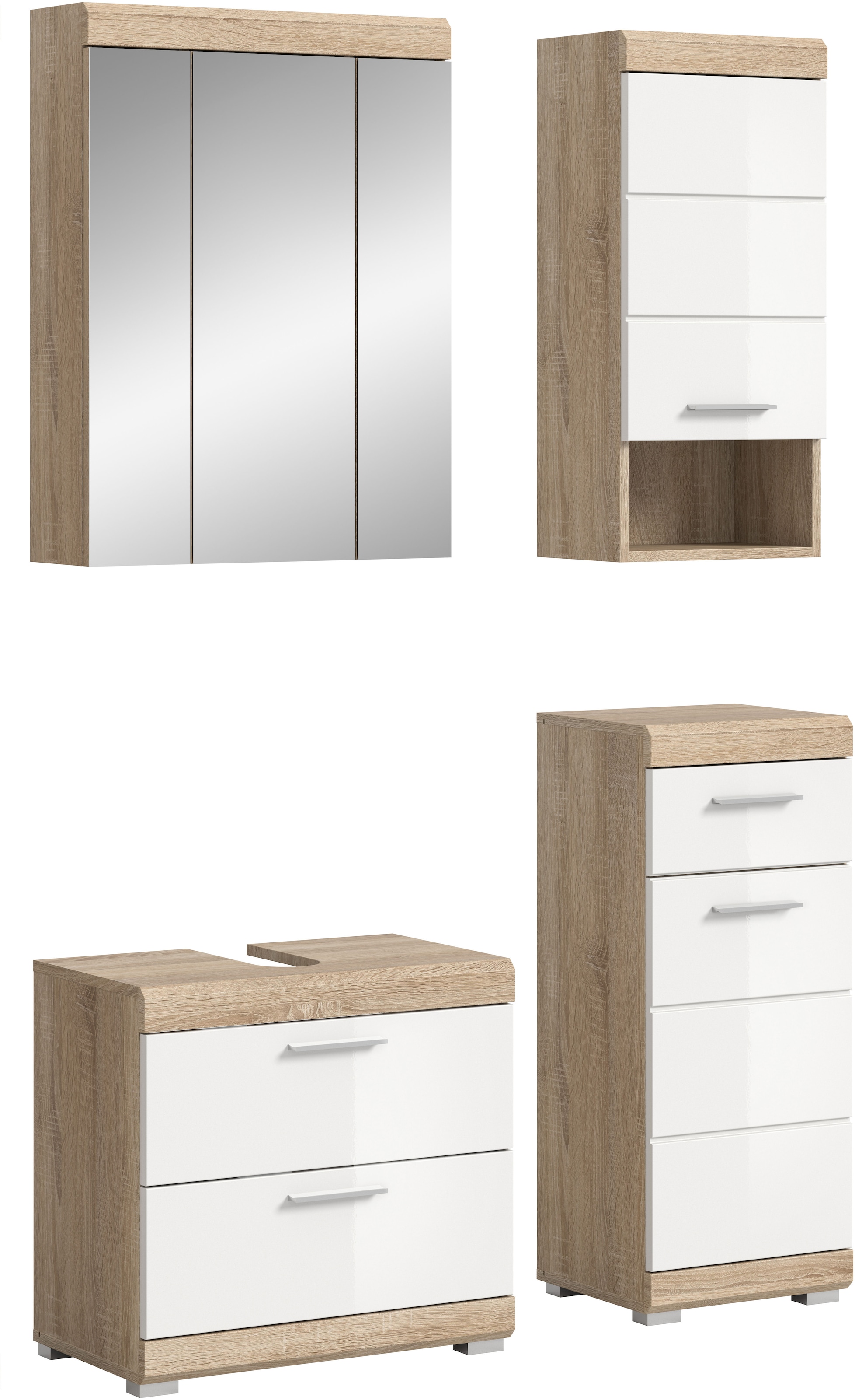 INOSIGN Badmöbel-Set "Siena, 4 teilig, bestehend aus:" Set, TOPSELLER, 4 St günstig online kaufen