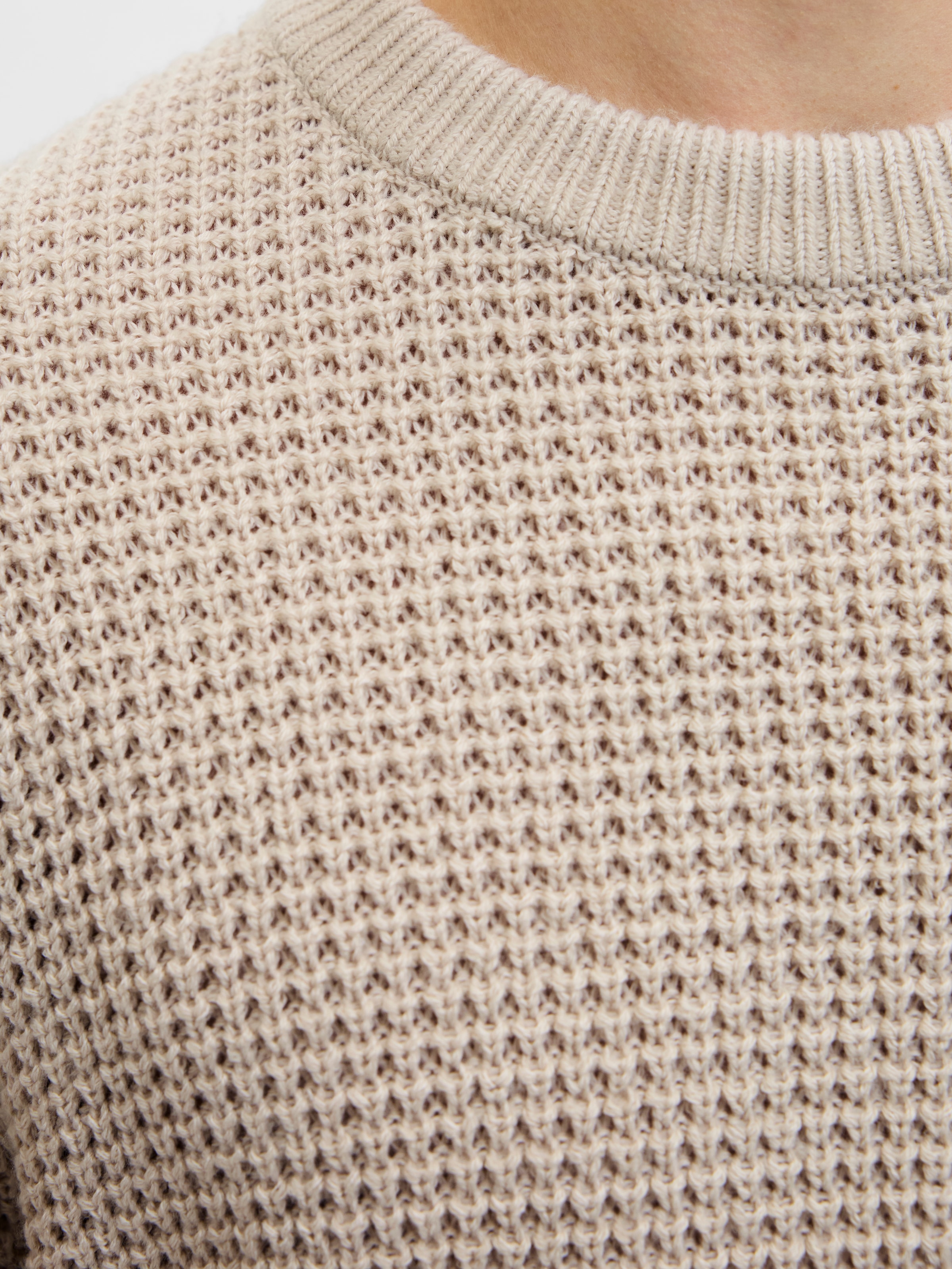 Jack & Jones Strickpullover »JJGLOBAL KNIT CREW NECK«