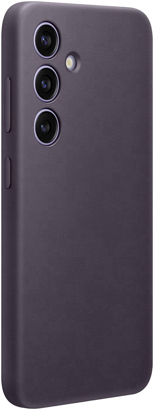 Samsung Handyhülle »Vegan Leather Case by Hochuen für Samsung Galaxy S24«, Schutz, griffig und stylisch