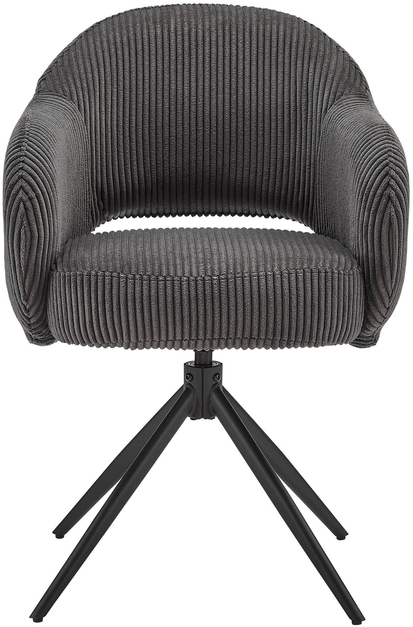 Thumbnail - SalesFever Armlehnstuhl "Manchester Cord-Bezug" () 1 Stk.mit 360 Drehfunktion