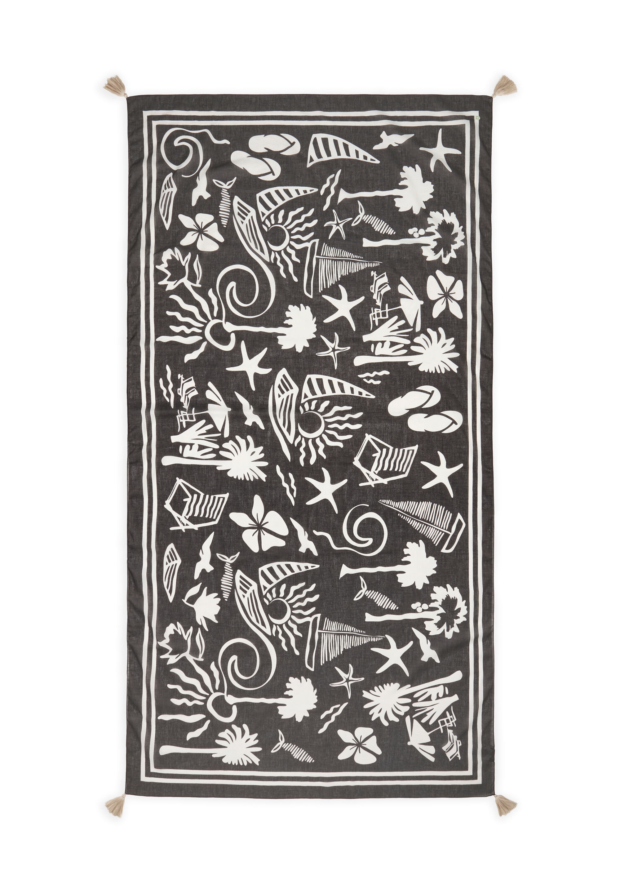 Codello Sommerrock »Codello Pareo« mit Strand-Motiven