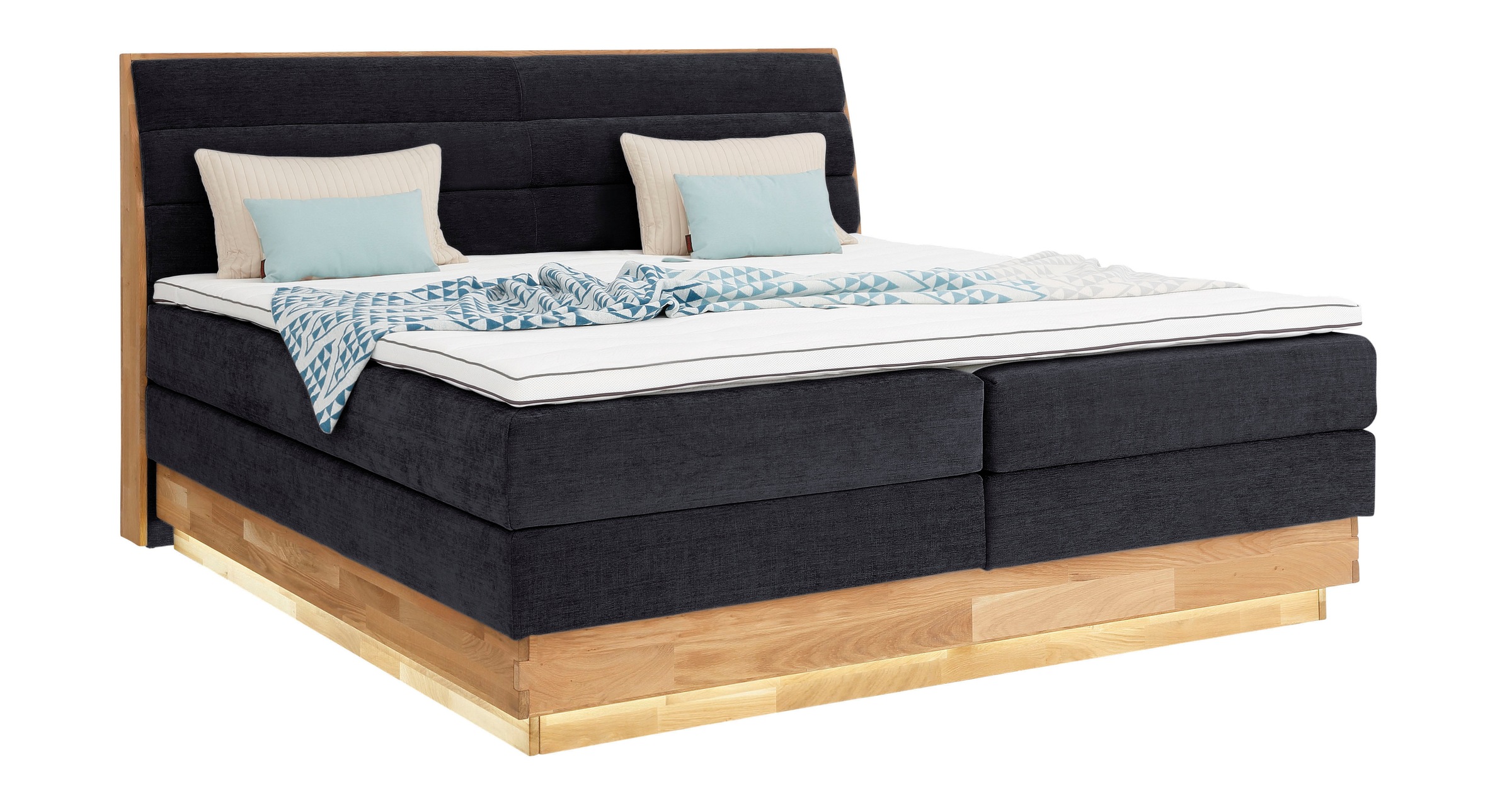 OTTO home Boxspringbett "JENNA in verschiedenen Farben und Breiten erhältli günstig online kaufen