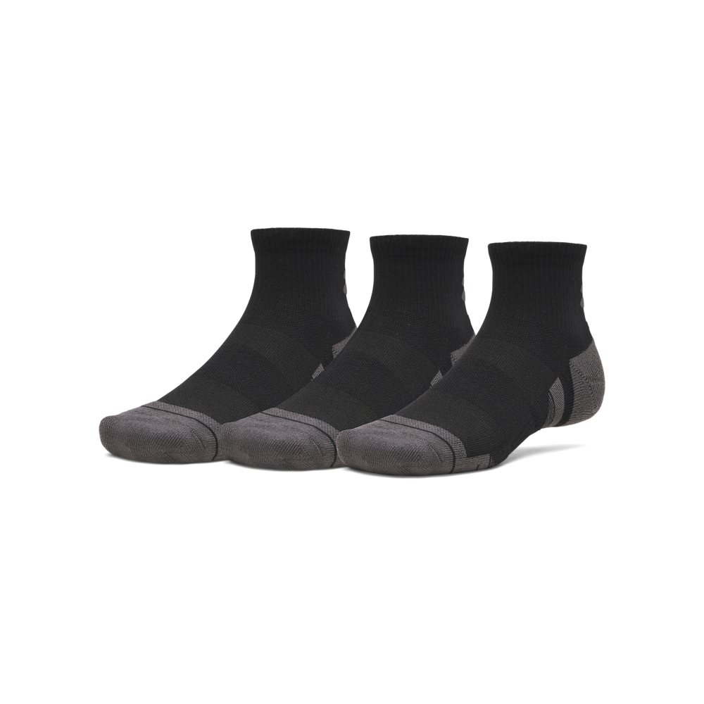 Under Armour Sportsocken "NEW UA PERF TECH 3PK QTR" Packung, 3 Paar tlg. 3er-Pack, für sportliche Aktivitäten, sportlicher Stil