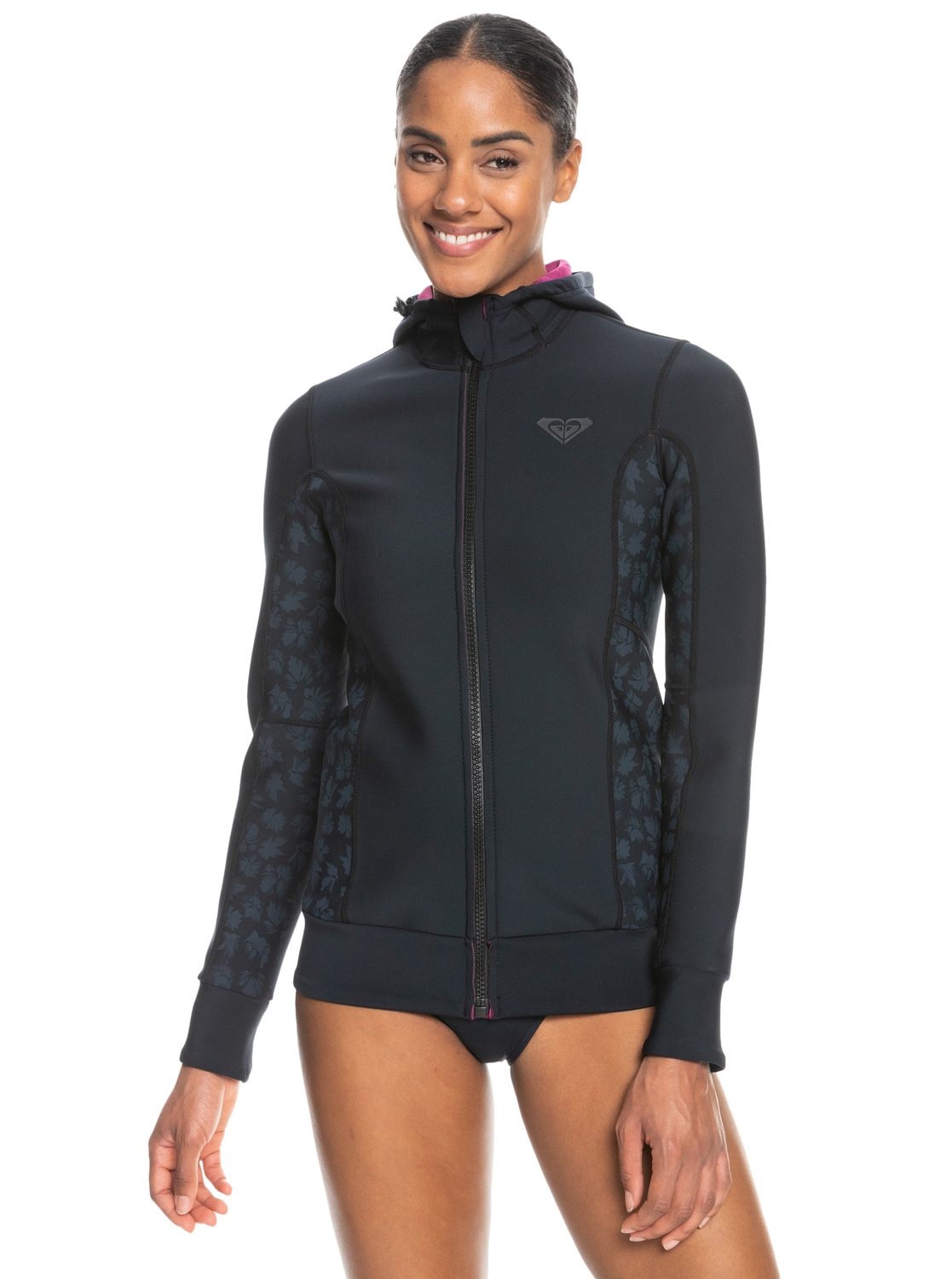 Roxy Neoprenjacke "1mm Swell Series", mit Kapuze