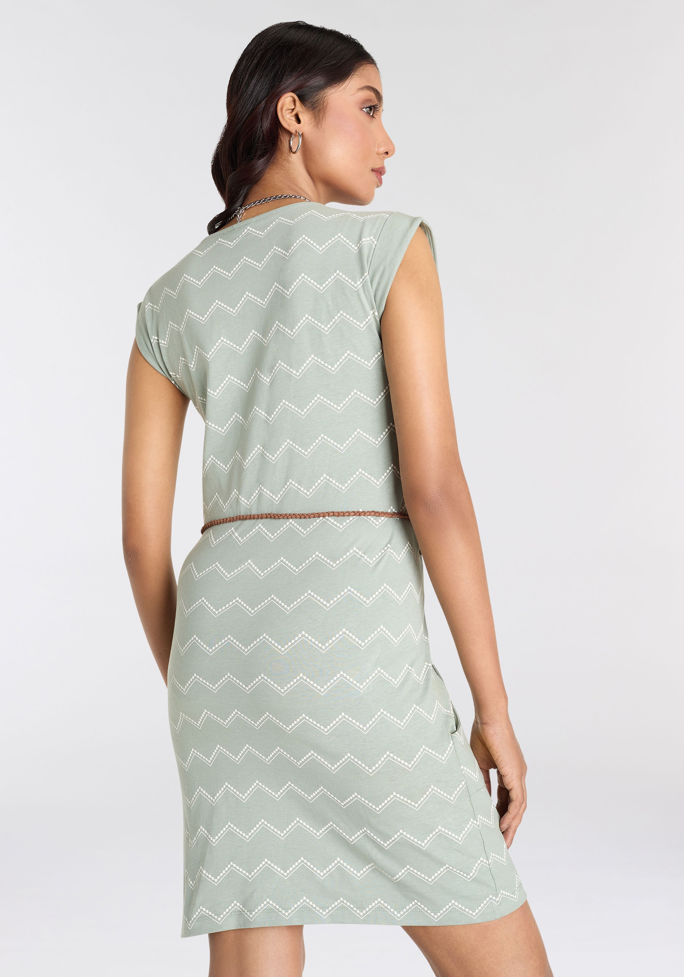KangaROOS Jerseykleid Set, mit abnehmbarem Gürtel, aufgesetzte Taschen mit günstig online kaufen