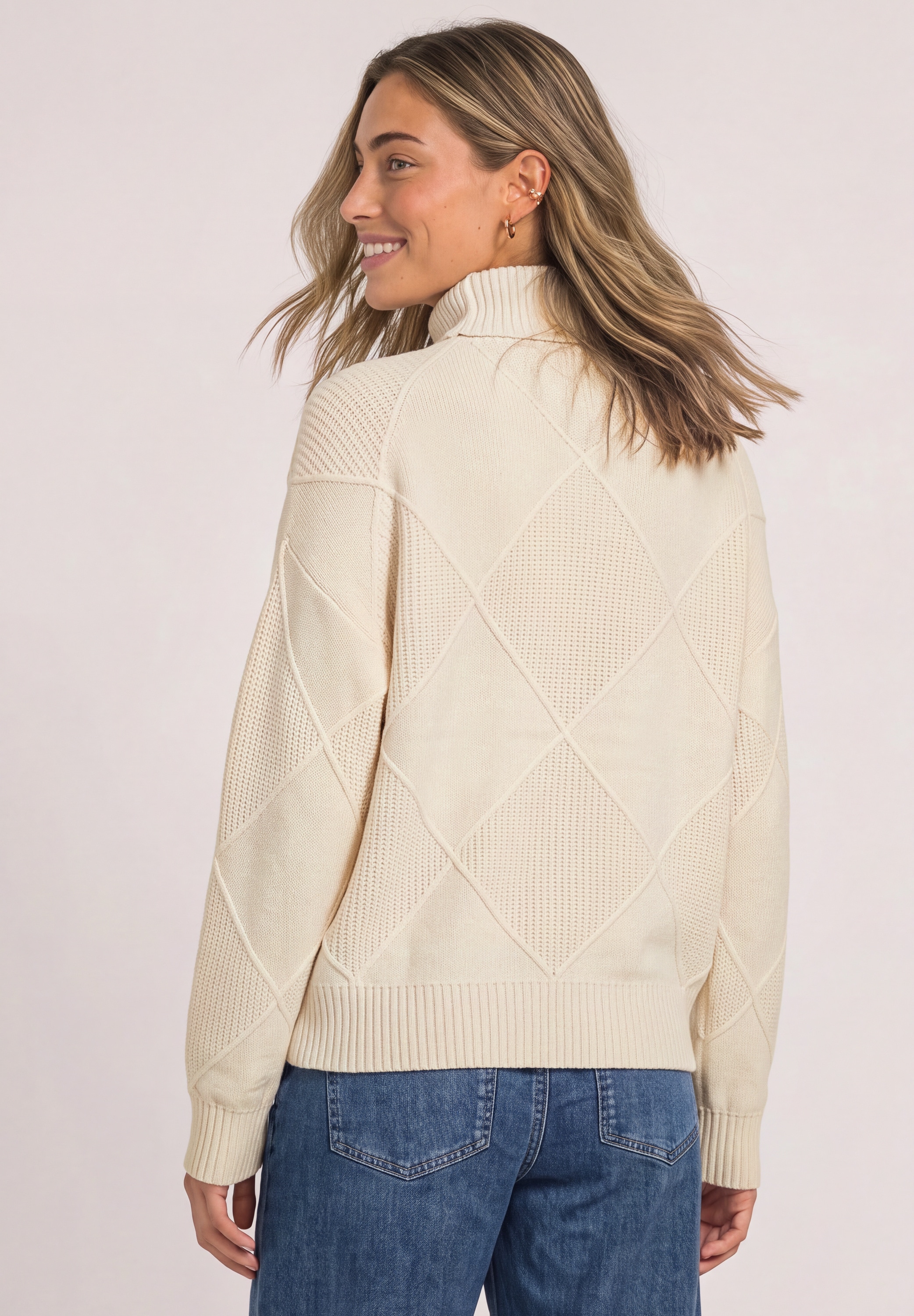 STREET ONE Strickpullover Grobstrick