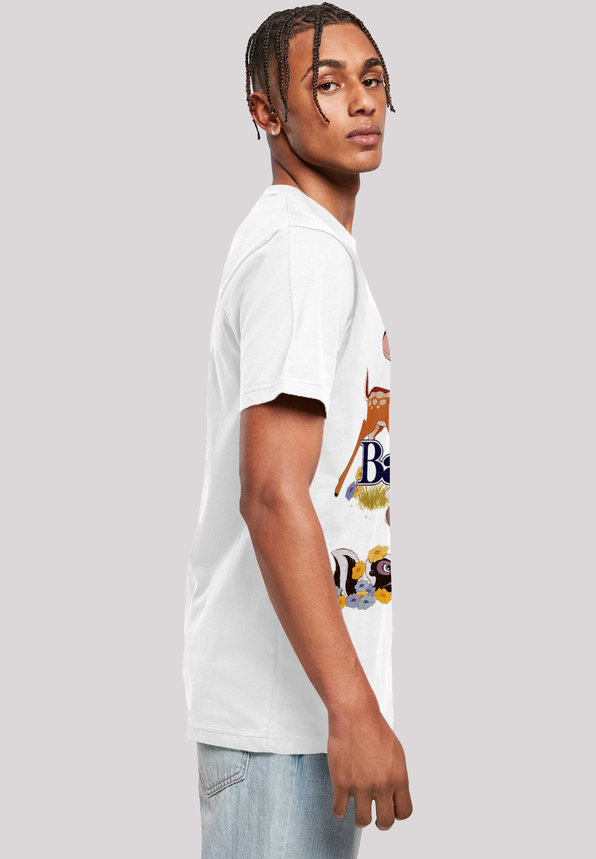 F4NT4STIC T-Shirt »Disney Bambi Poster«, Herren,Premium Merch,Regular-Fit,Basic,Bedruckt