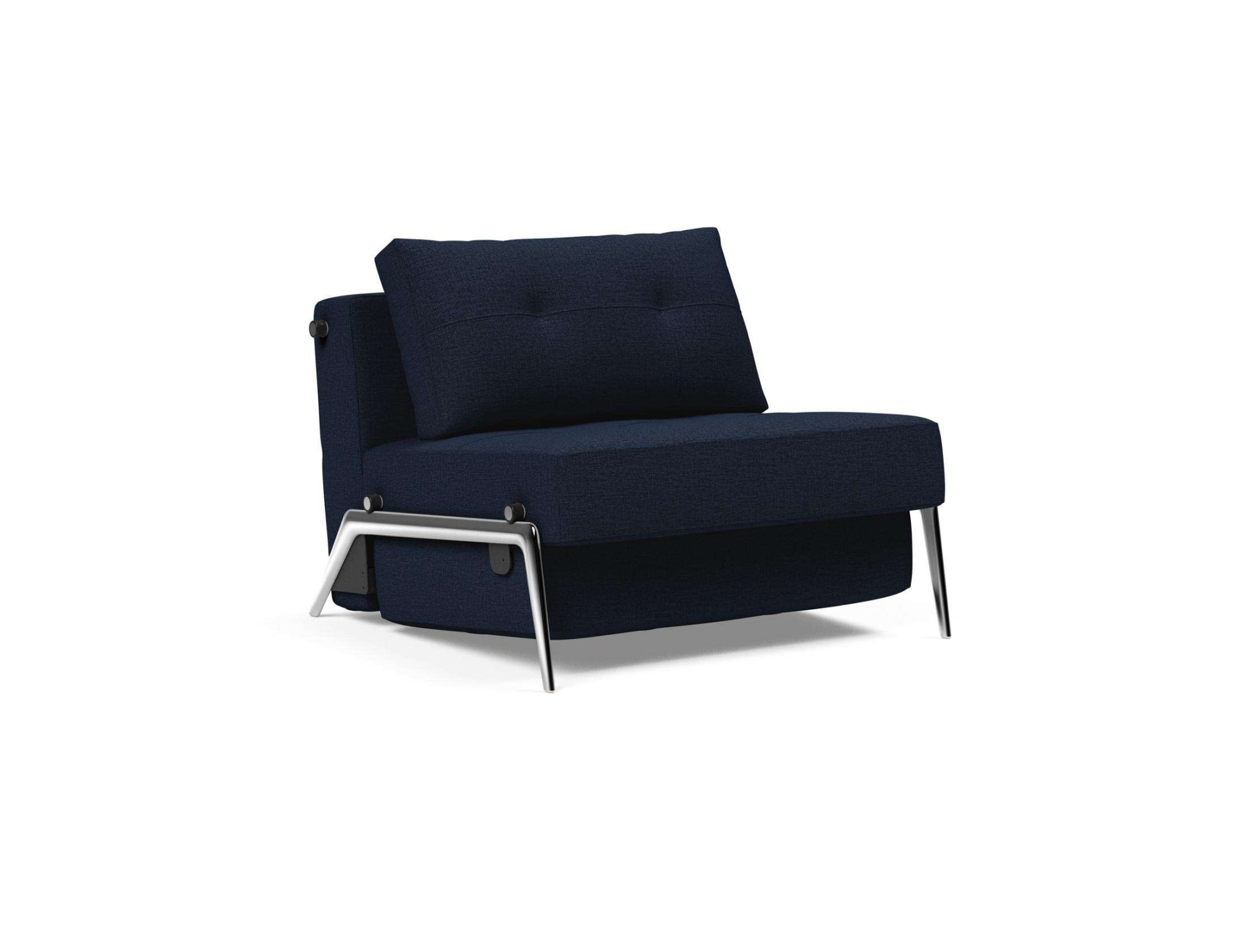 INNOVATION LIVING ™ Sessel "CUBED Schlafsessel Füße chrom glänzend, Breite 95cm"