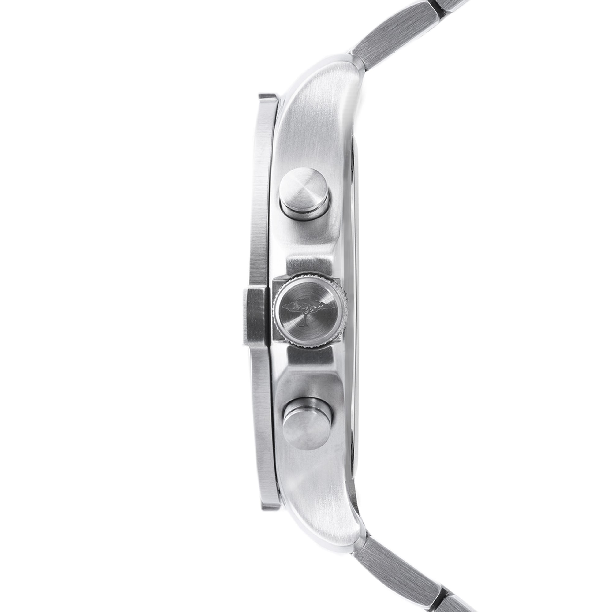 FYNCH-HATTON Chronograph Quarzuhr, Armbanduhr, Herrenuhr, Edelstahlarmband, analog, Tag